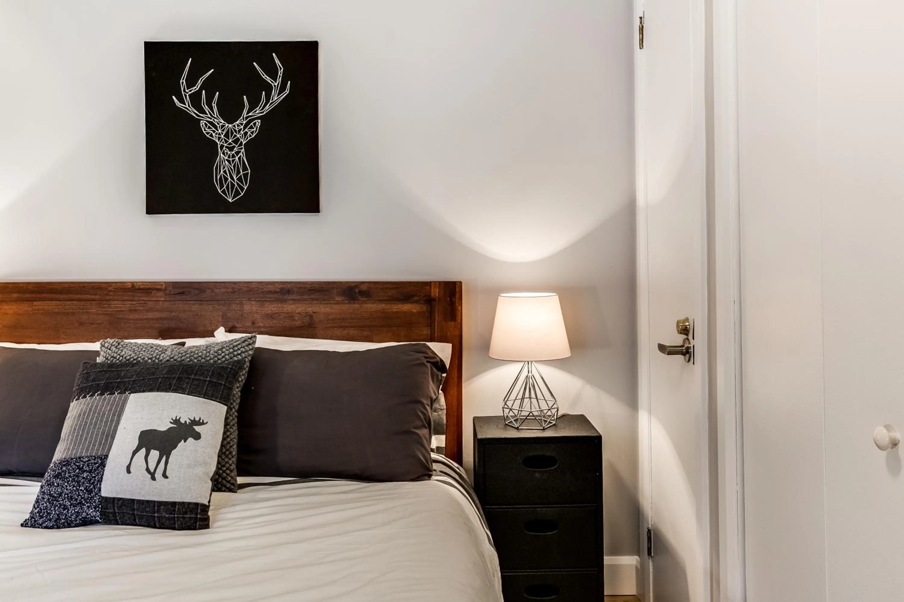 Bed in Le Villageois by Gestion ELITE