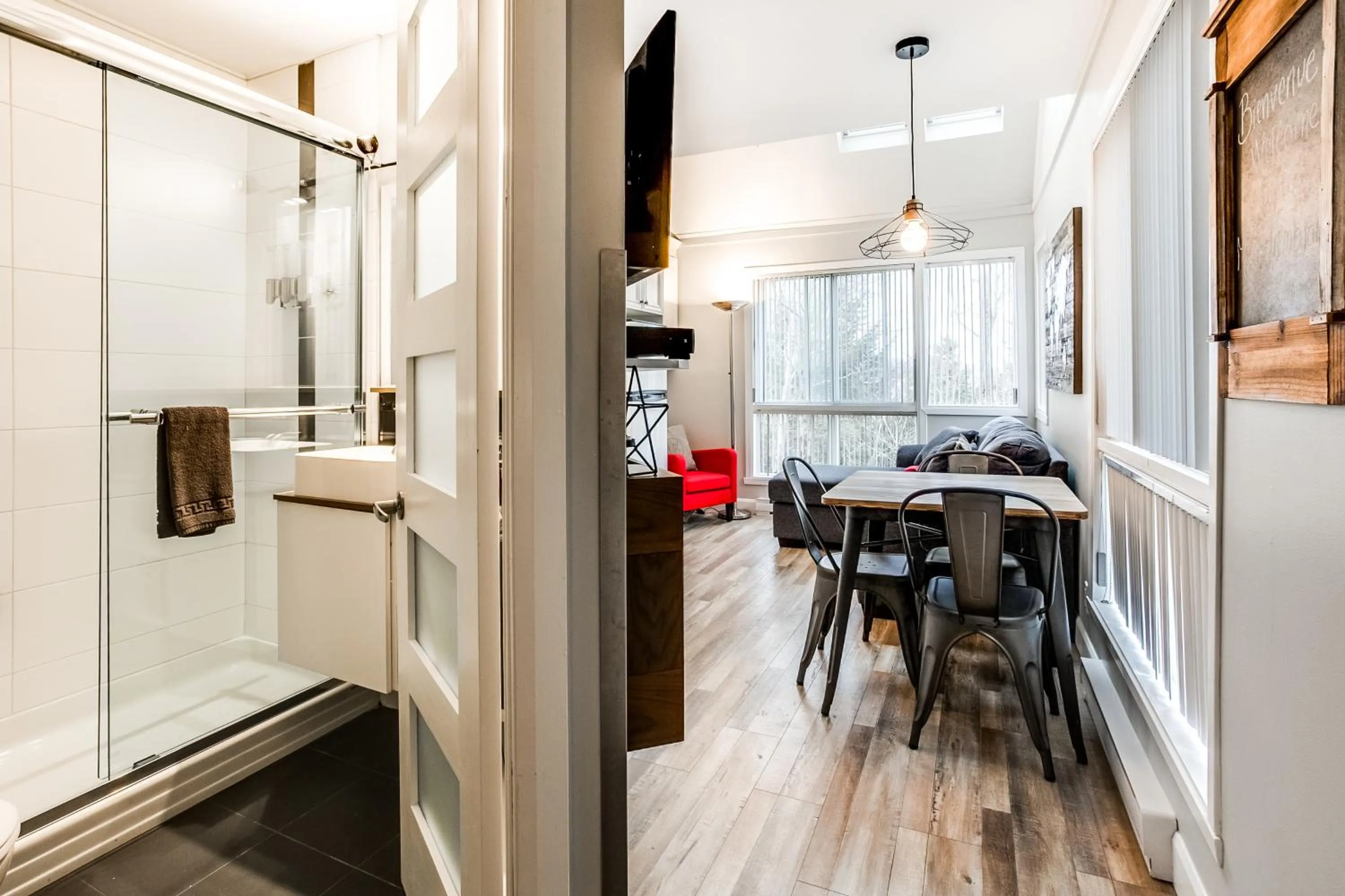 Shower in Le Villageois by Gestion ELITE