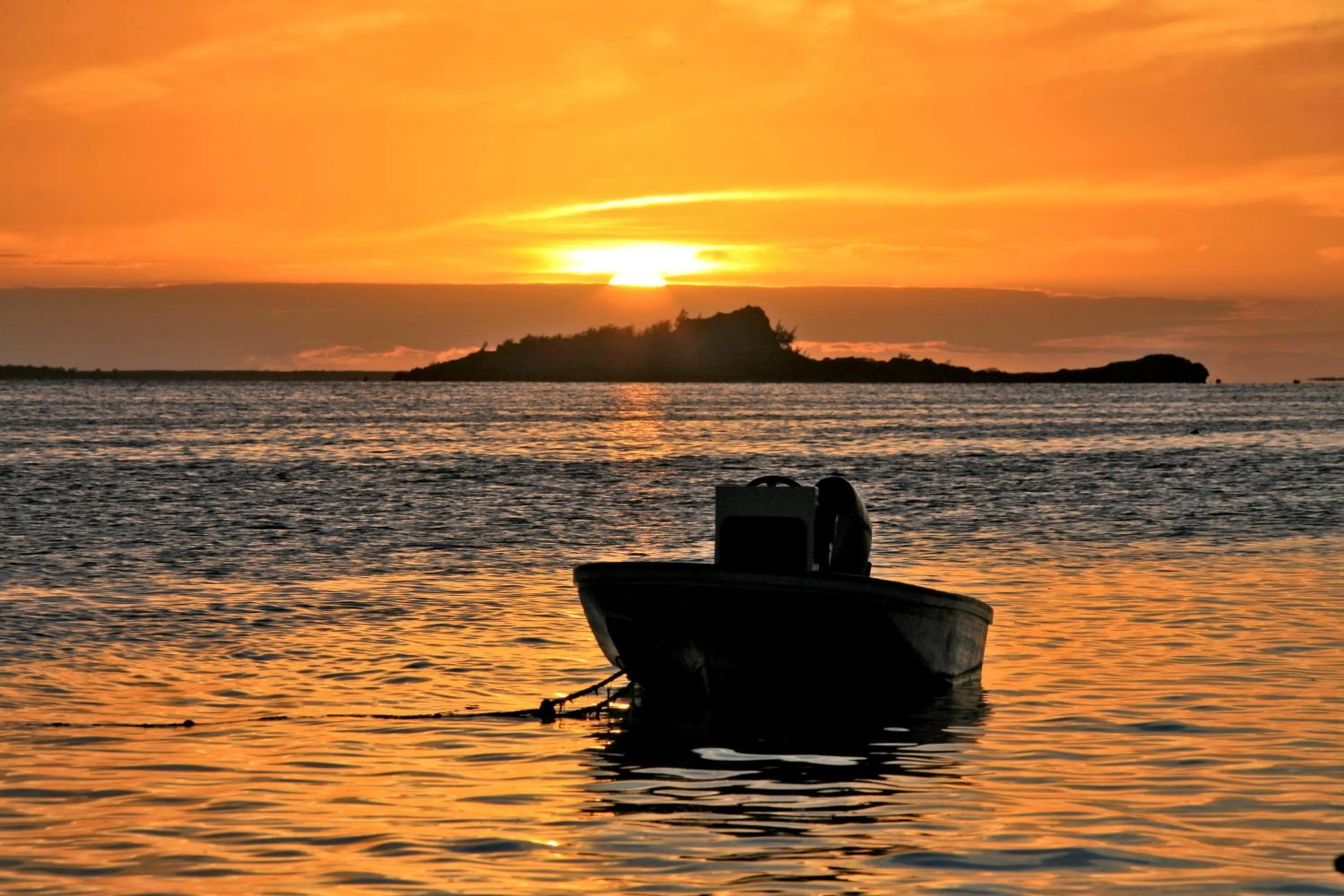 Natural landscape in Constance Tekoma - Rodrigues Island