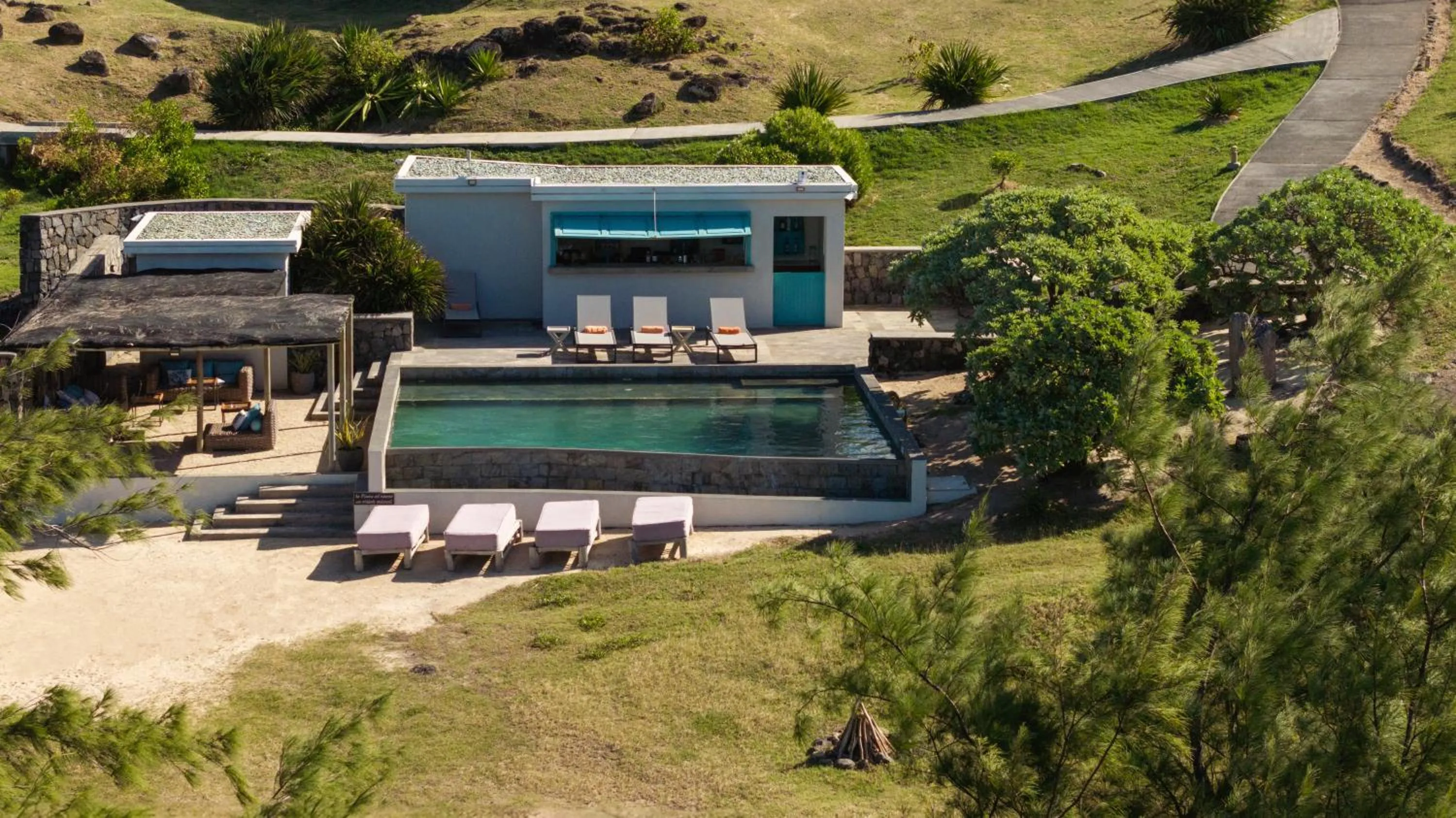 Pool view in Constance Tekoma - Rodrigues Island