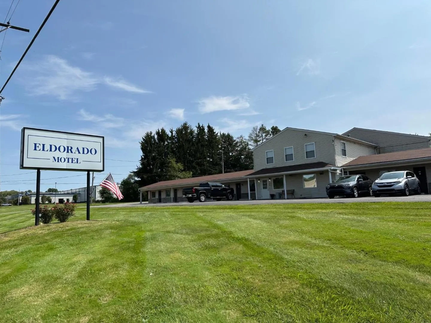 Property building in Eldorado Motel New Castle