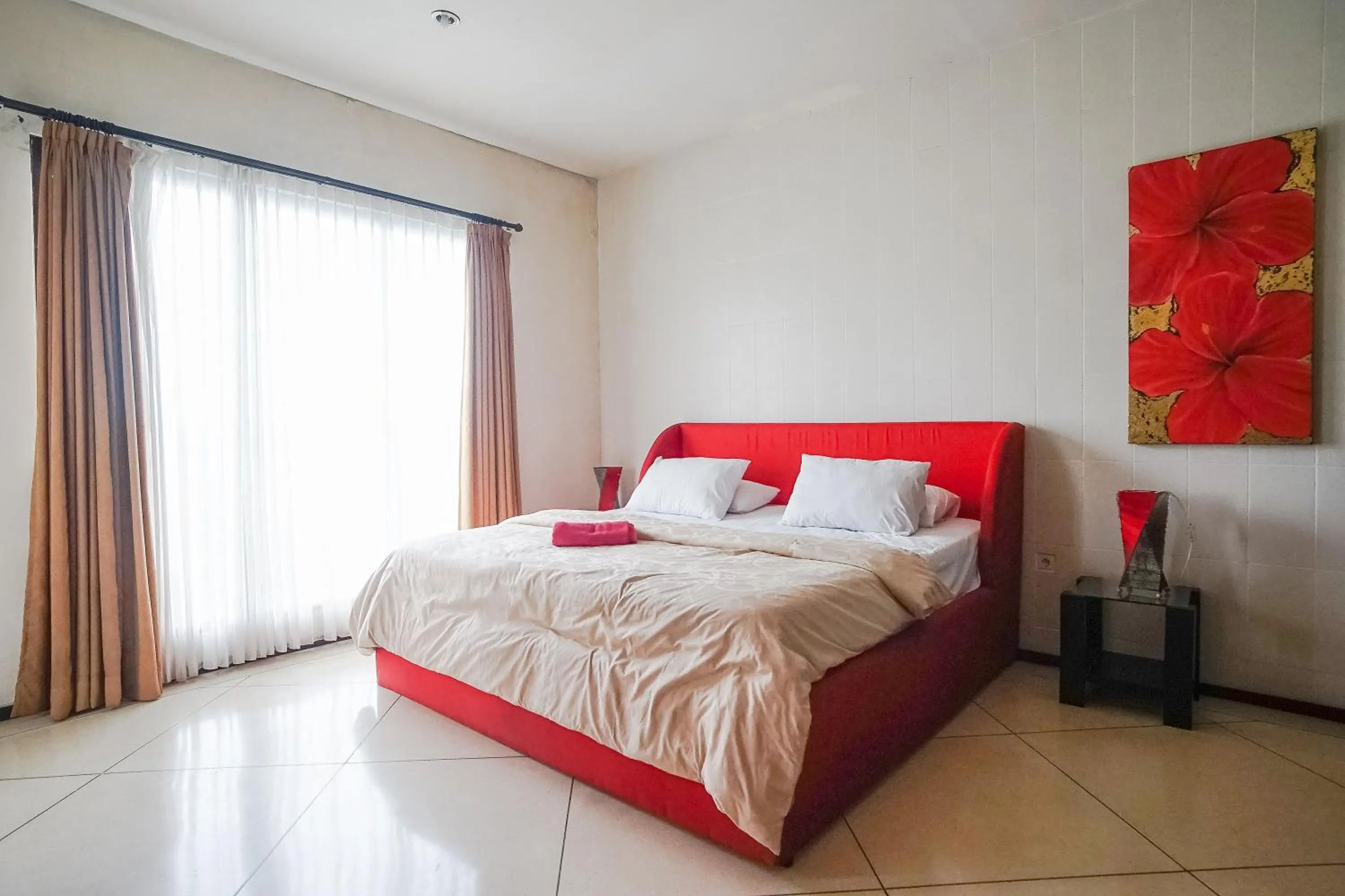 Bedroom in Queen Rose Villa & Spa