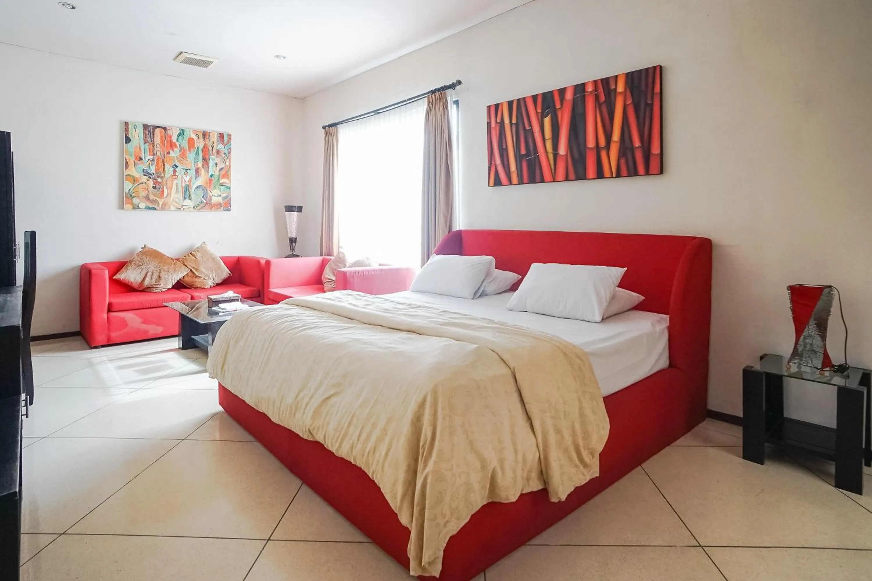 Bedroom in Queen Rose Villa & Spa