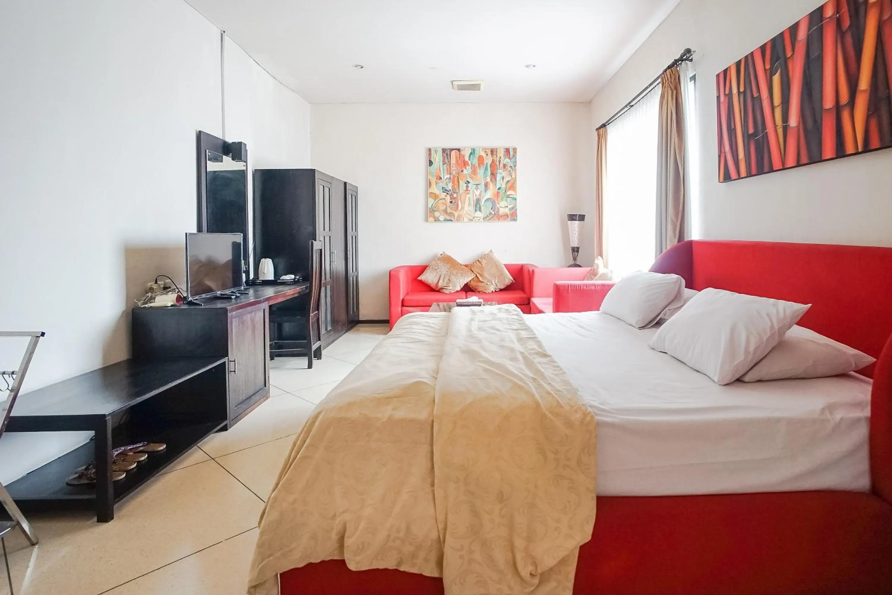 Bedroom in Queen Rose Villa & Spa