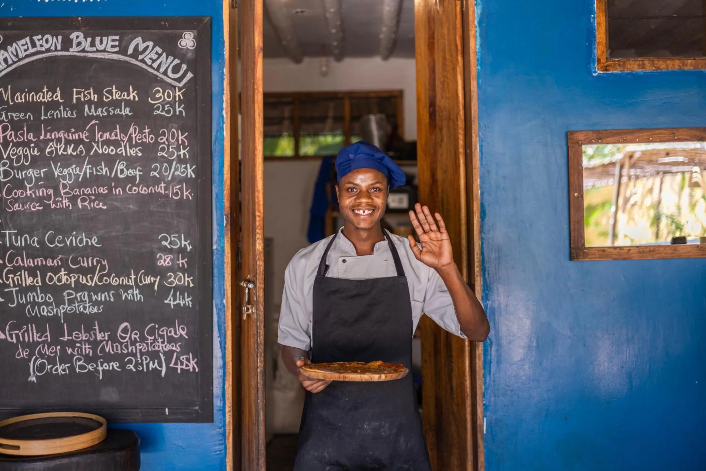 Restaurant/places to eat in Kameleon Blue