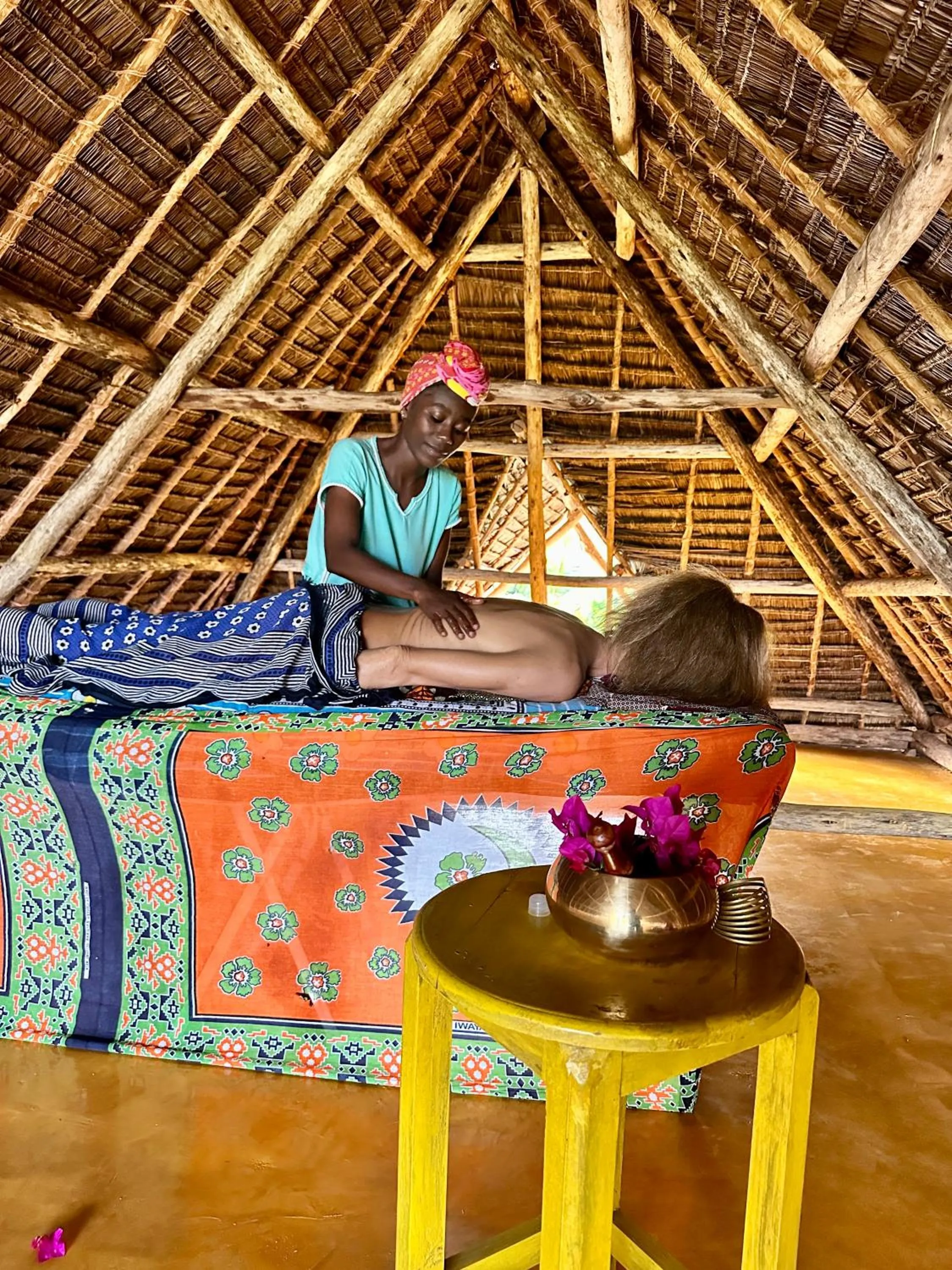 Massage in Kameleon Blue