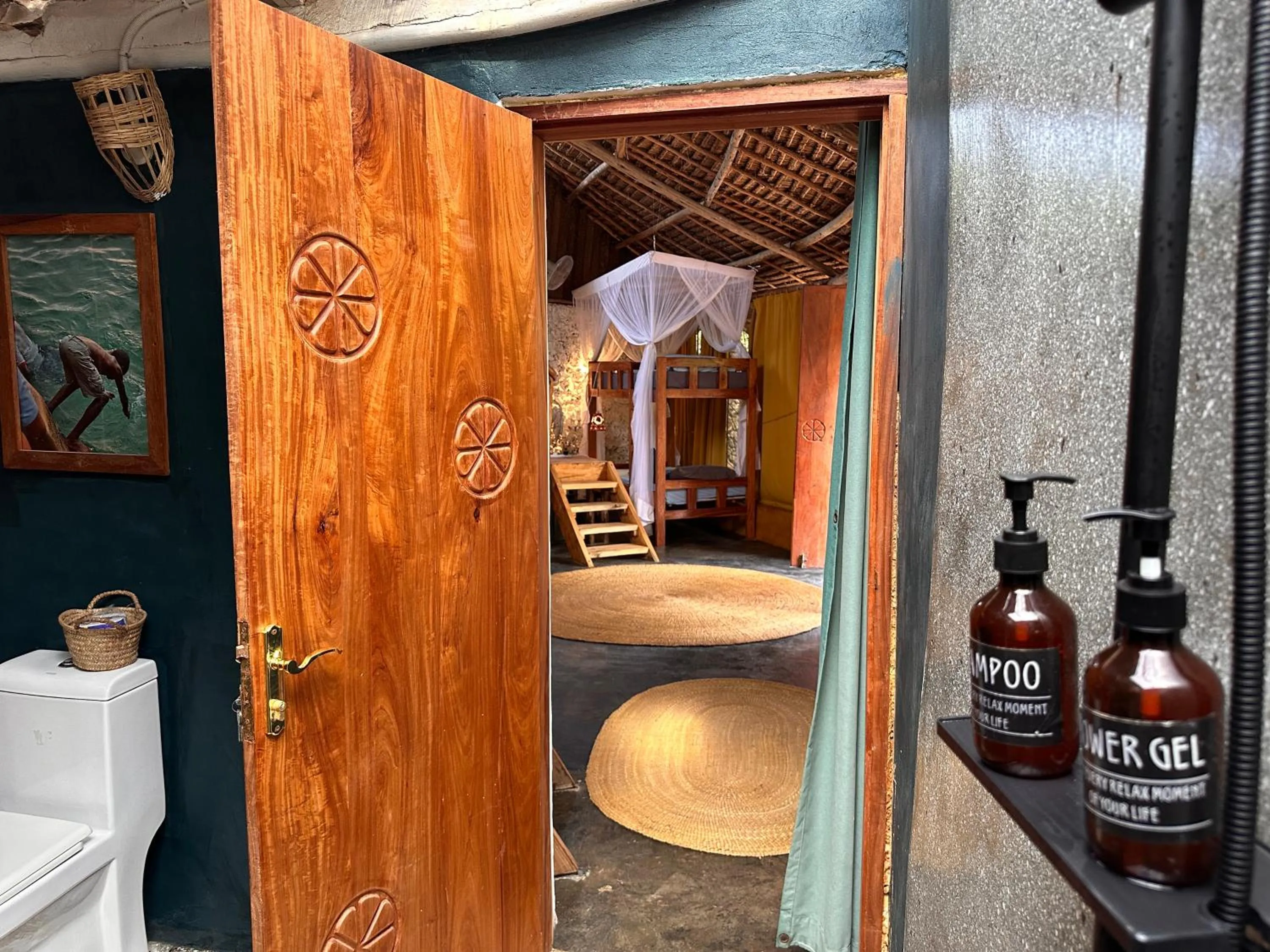 Bathroom in Kameleon Blue