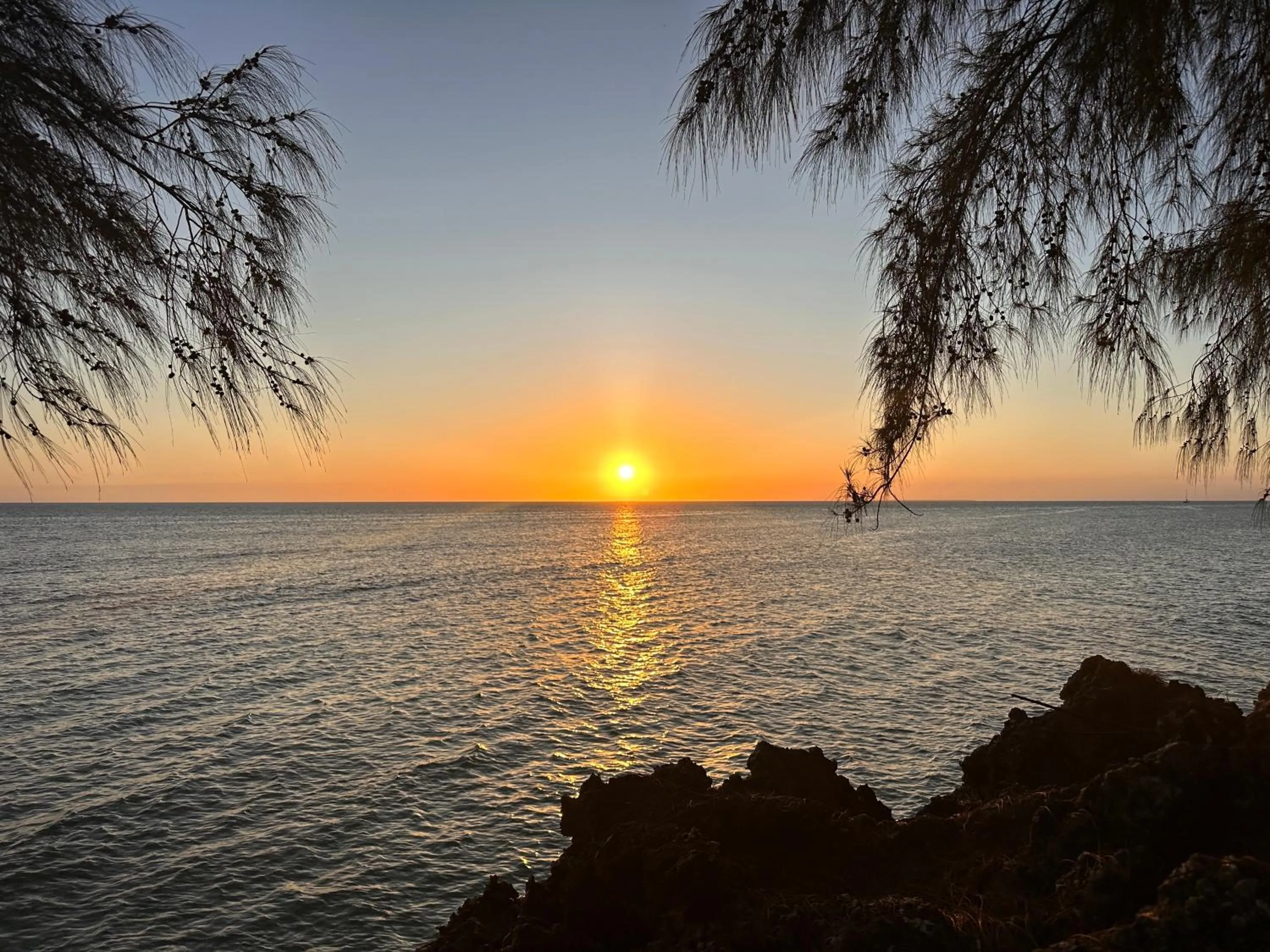 Sunset in Kameleon Blue