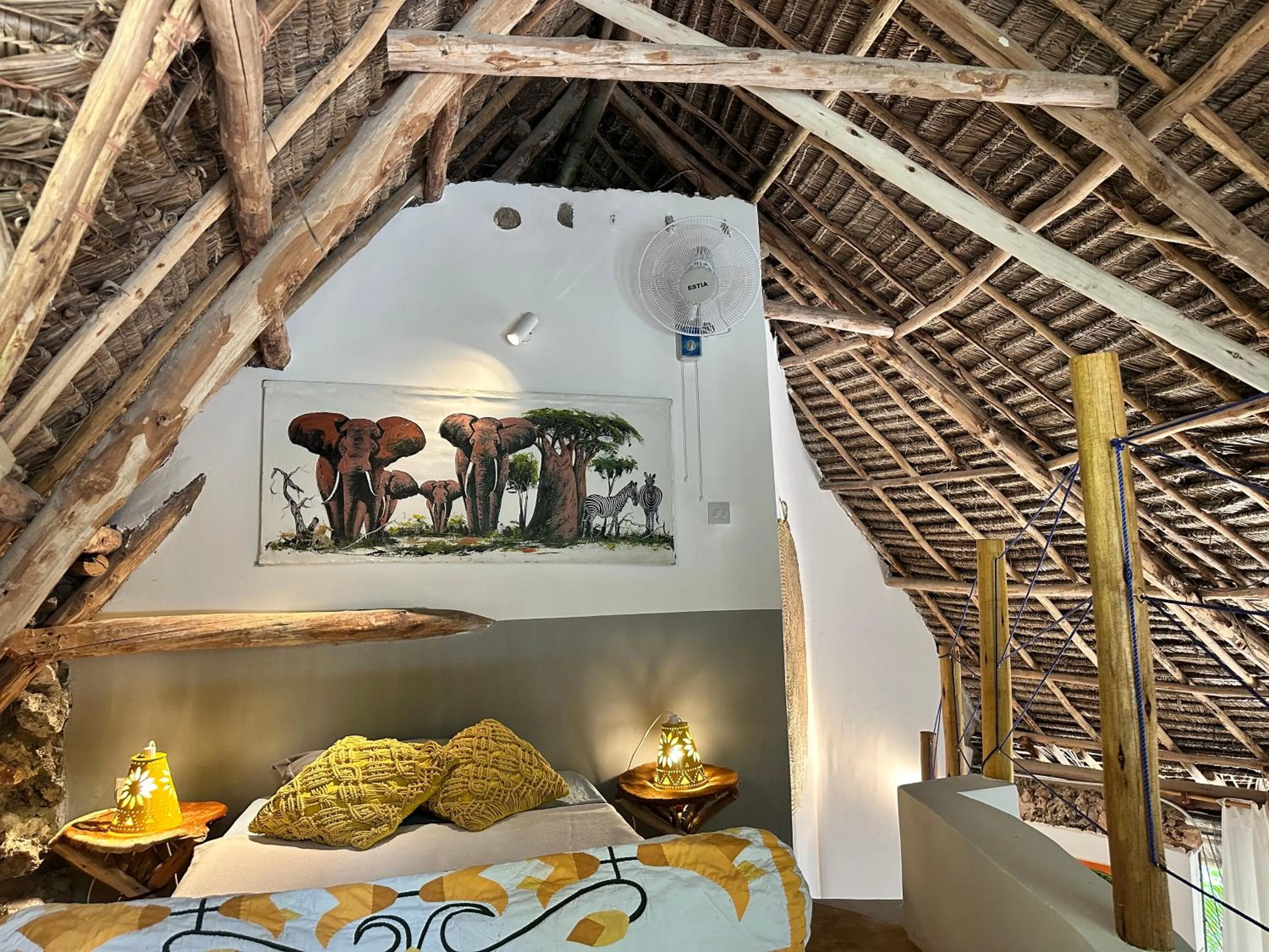 Bed in Kameleon Blue