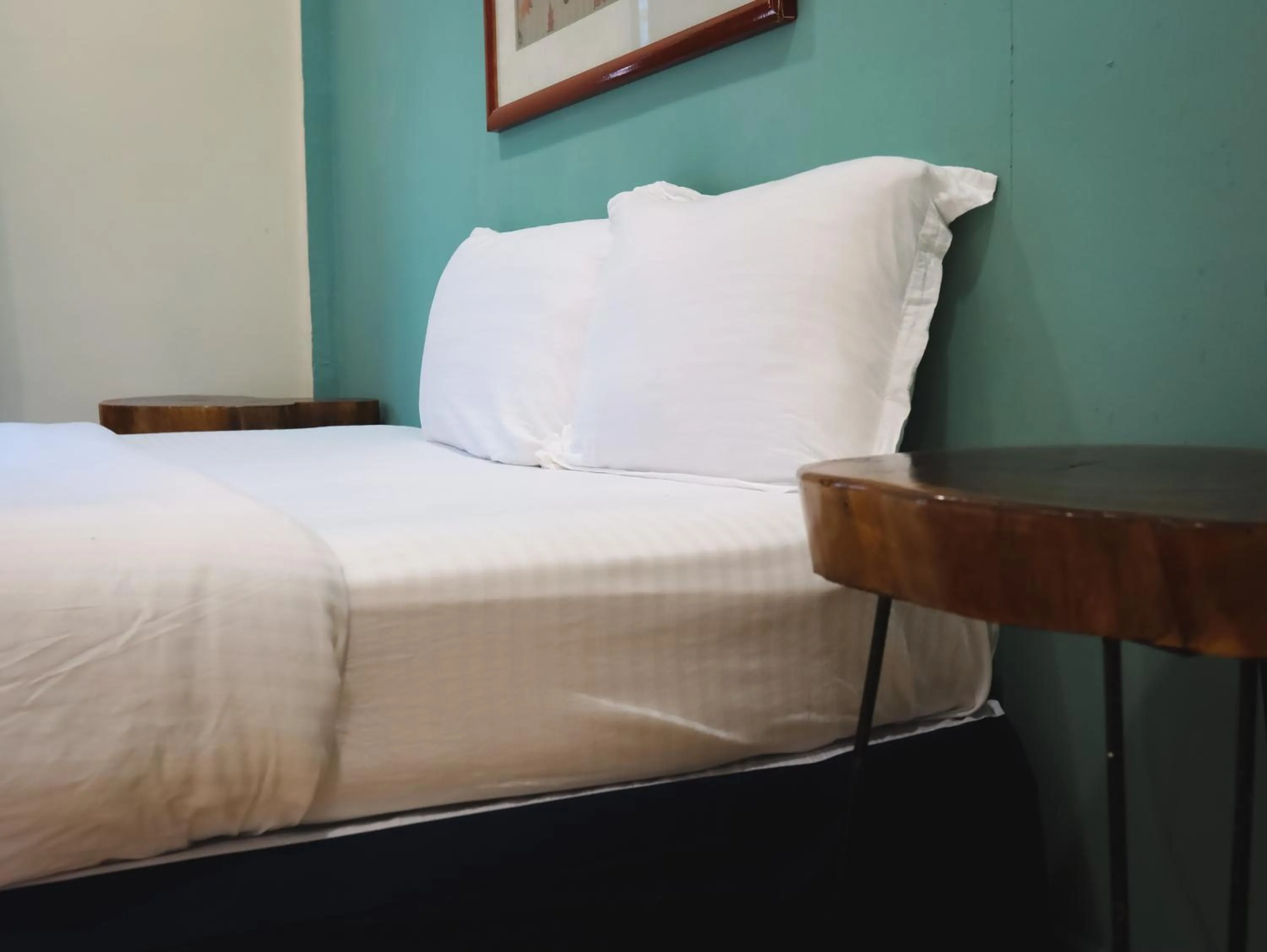 Bed in papaya resort