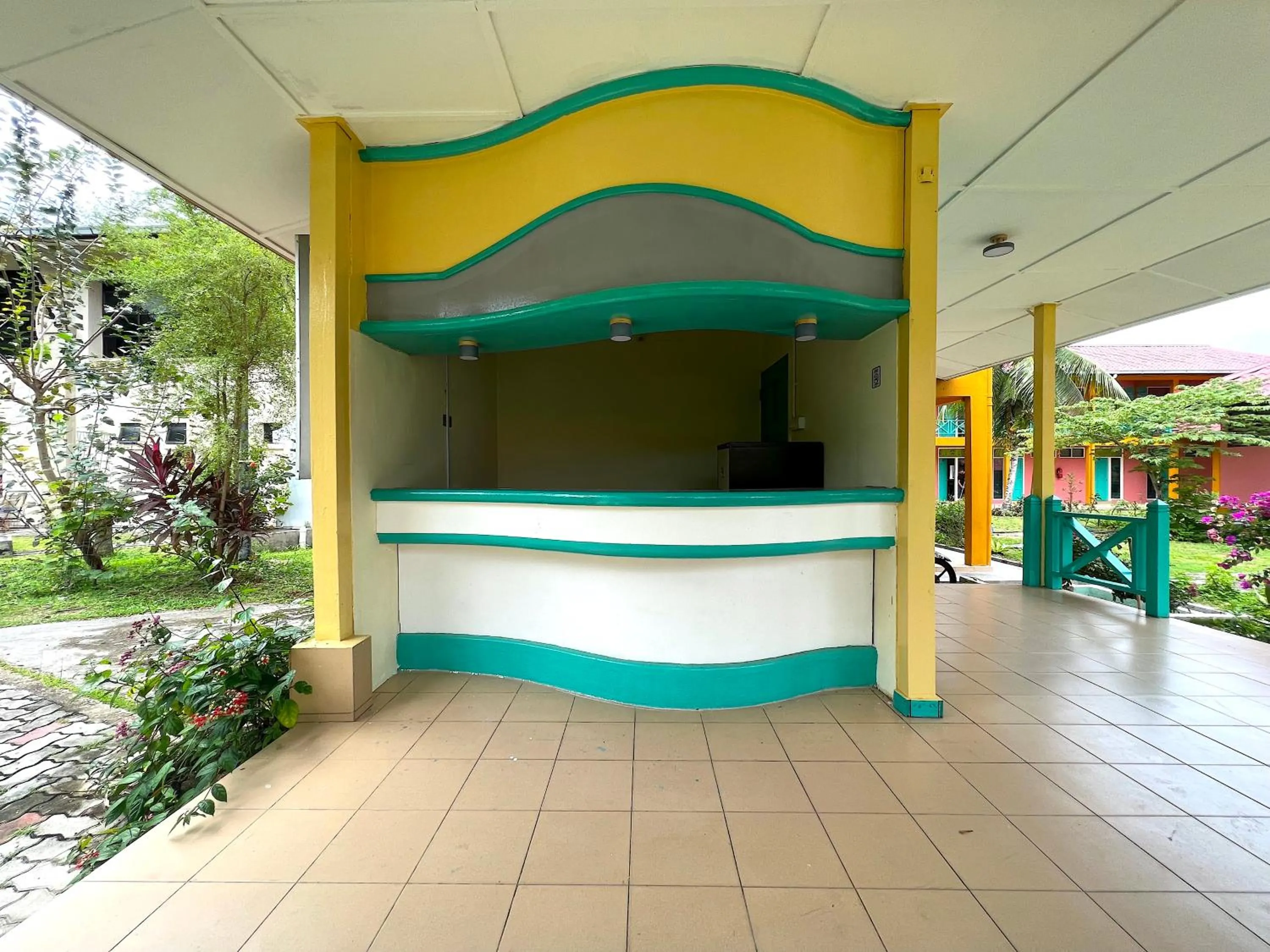 Lobby or reception in papaya resort