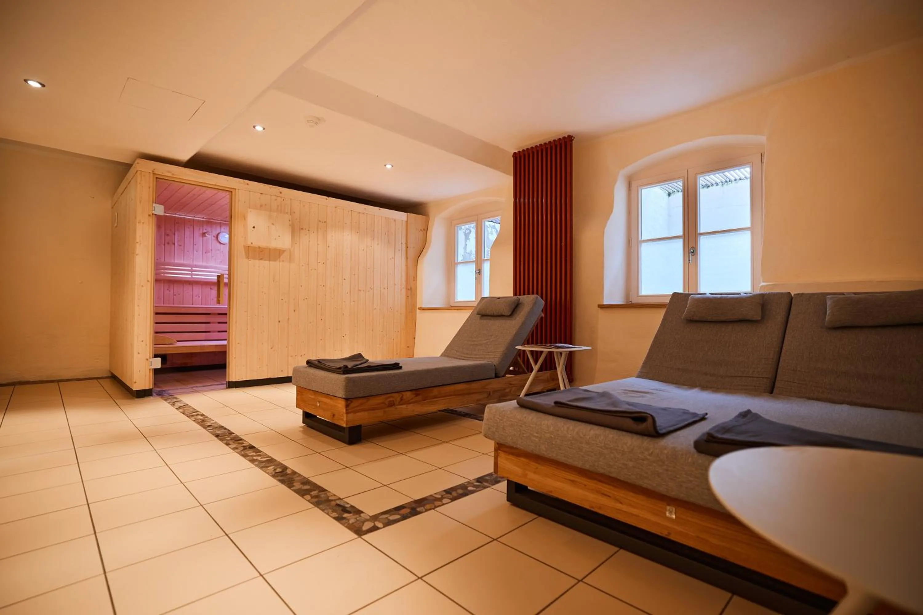 Sauna in ahead burghotel