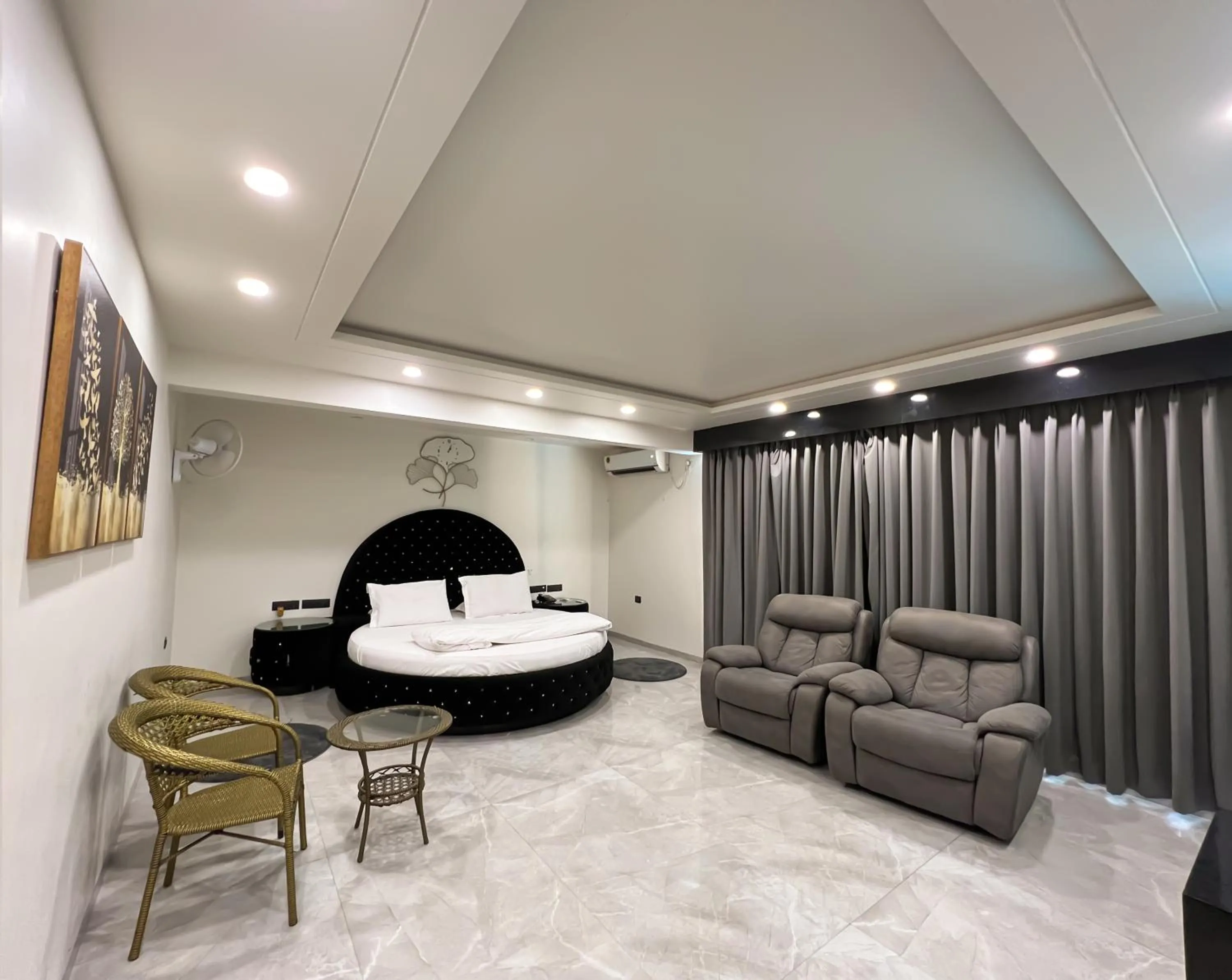 Bed in Anand Resort - A luxury Private Pool Resort in Nashik