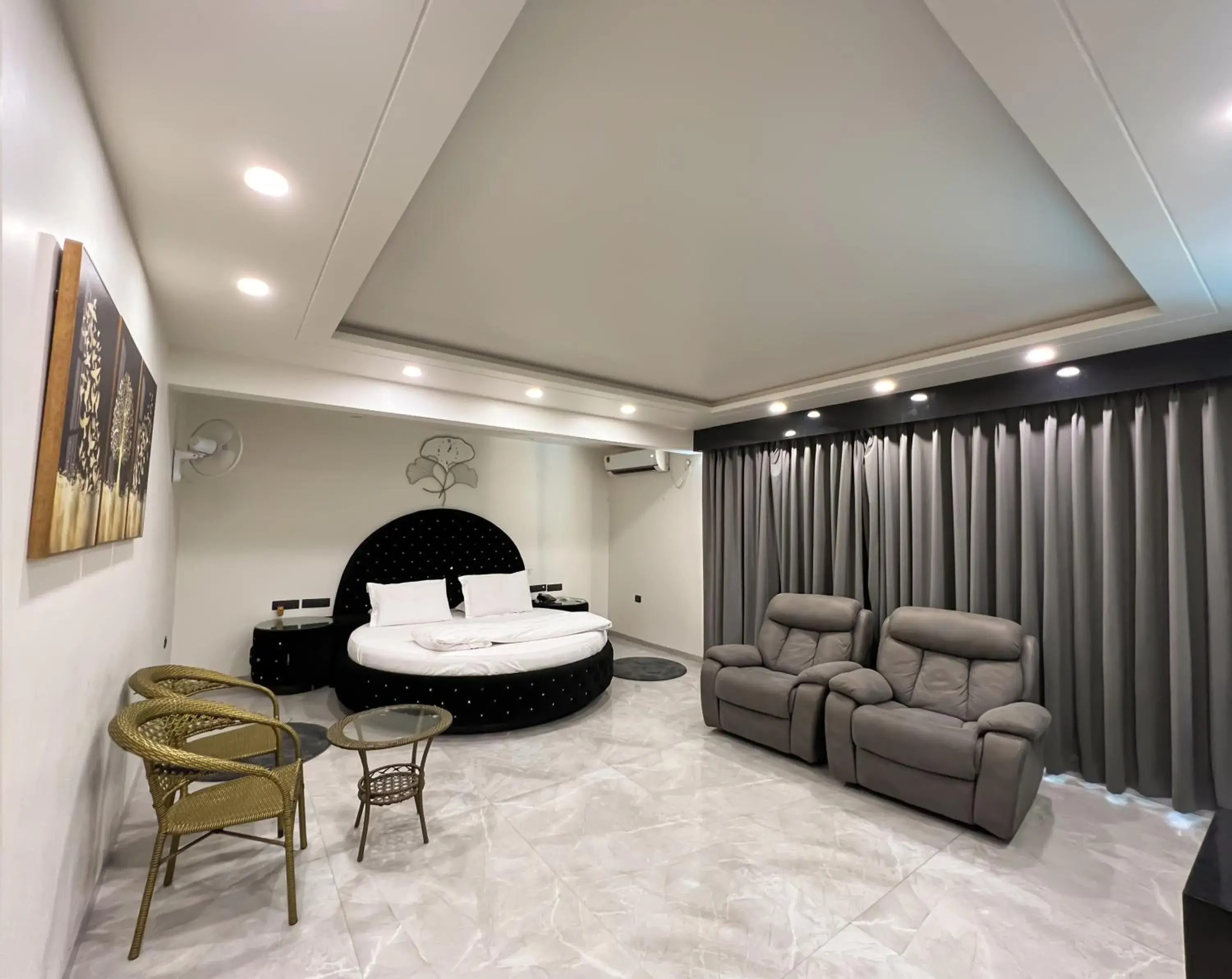 King Suite with Balcony in Anand Resort - A luxury Private Pool Resort in Nashik King Suite with Balcony in Anand Resort - A luxury Private Pool Resort in Nashik