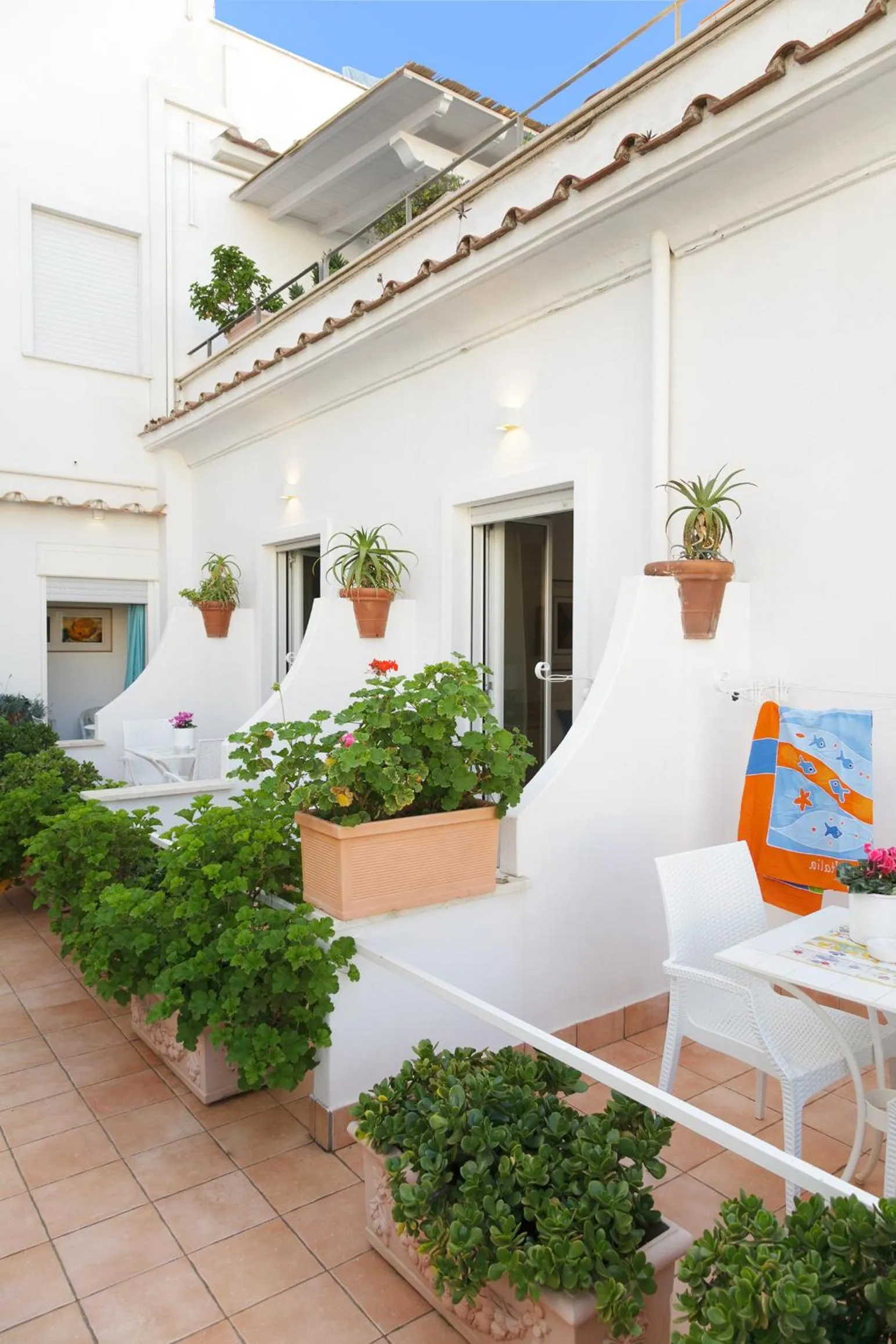Balcony/Terrace in Hotel Aurora