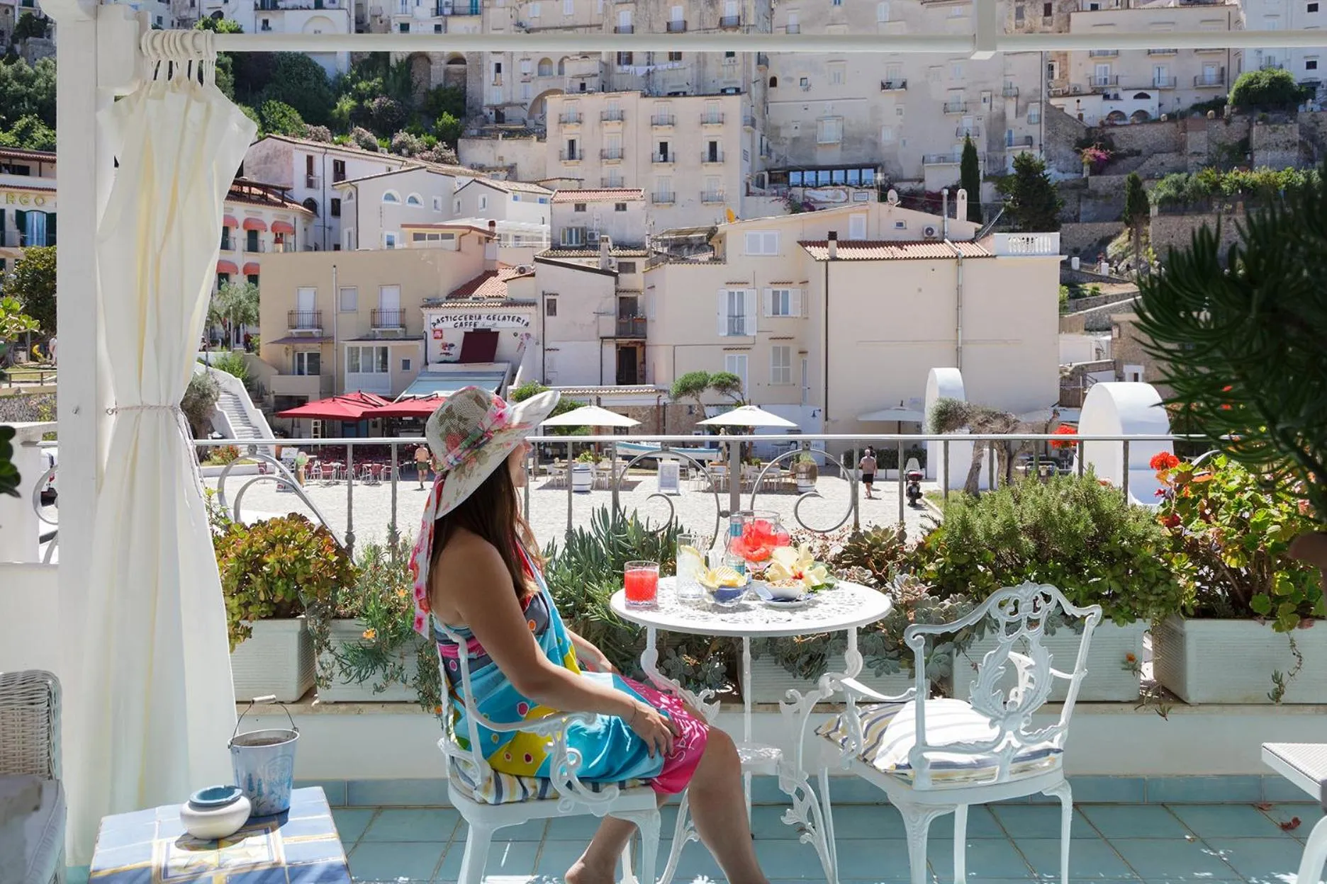 Balcony/Terrace in Hotel Aurora