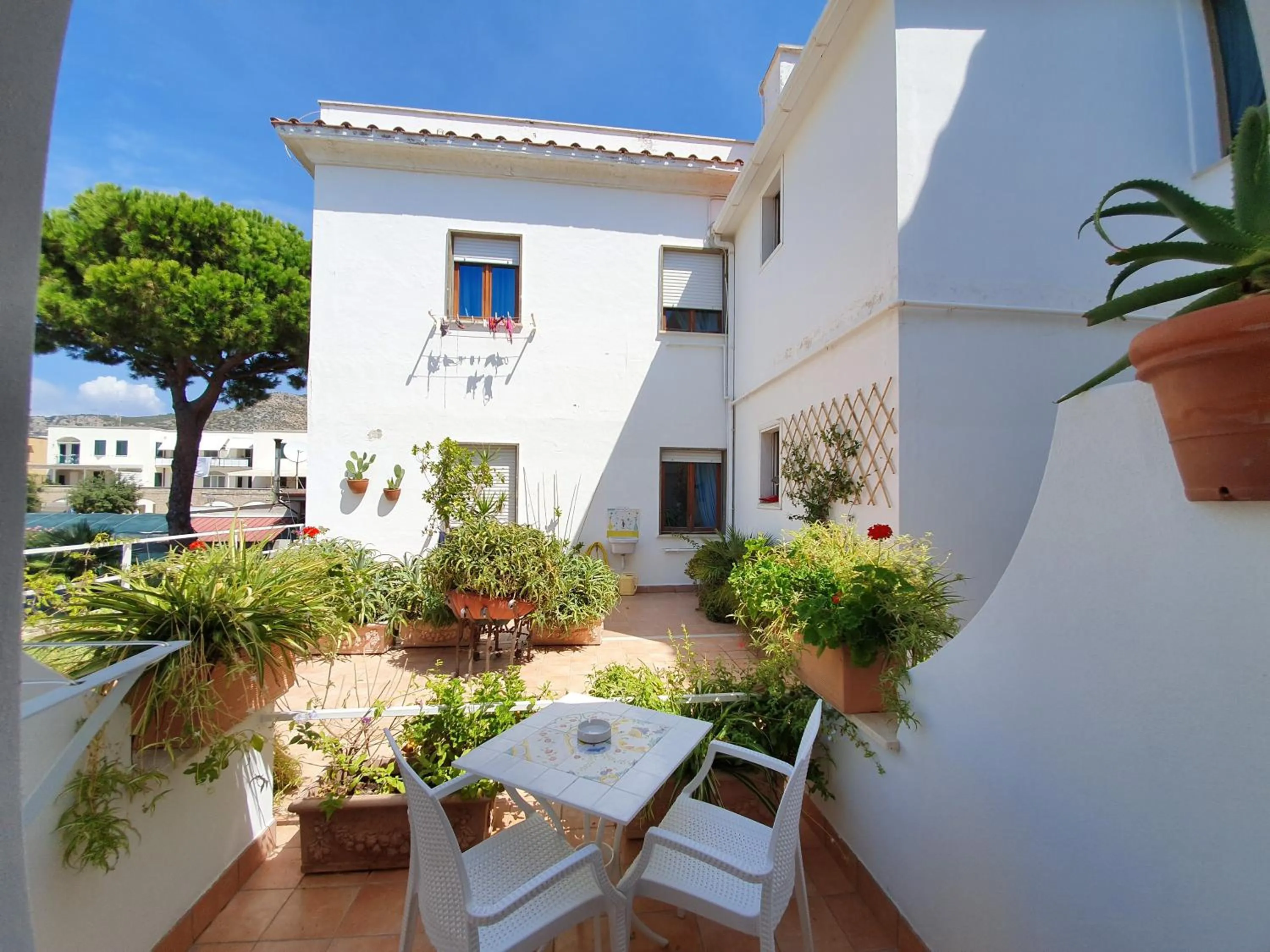 Balcony/Terrace in Hotel Aurora