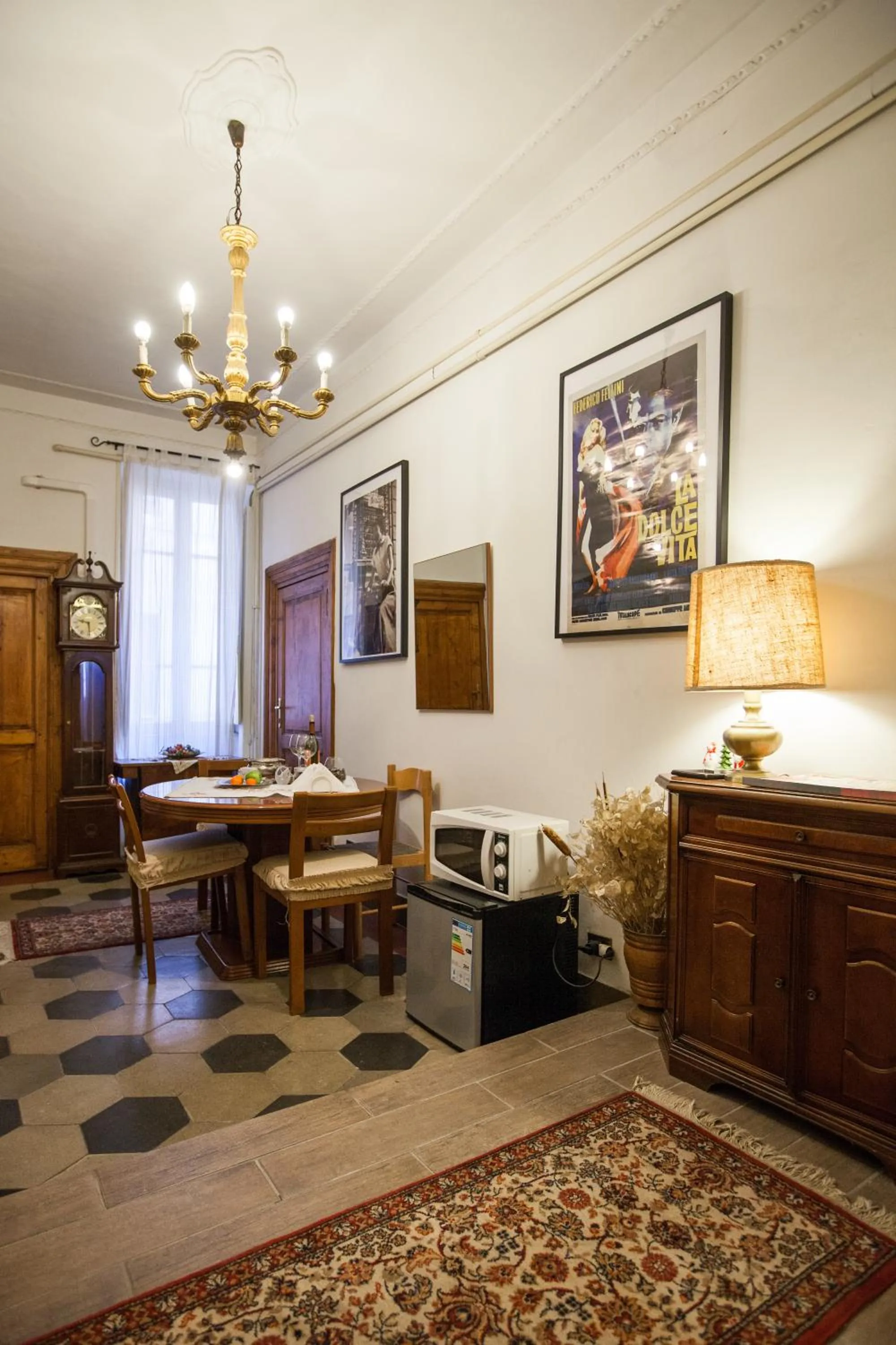 Lobby or reception in La Dolce Vita Roma