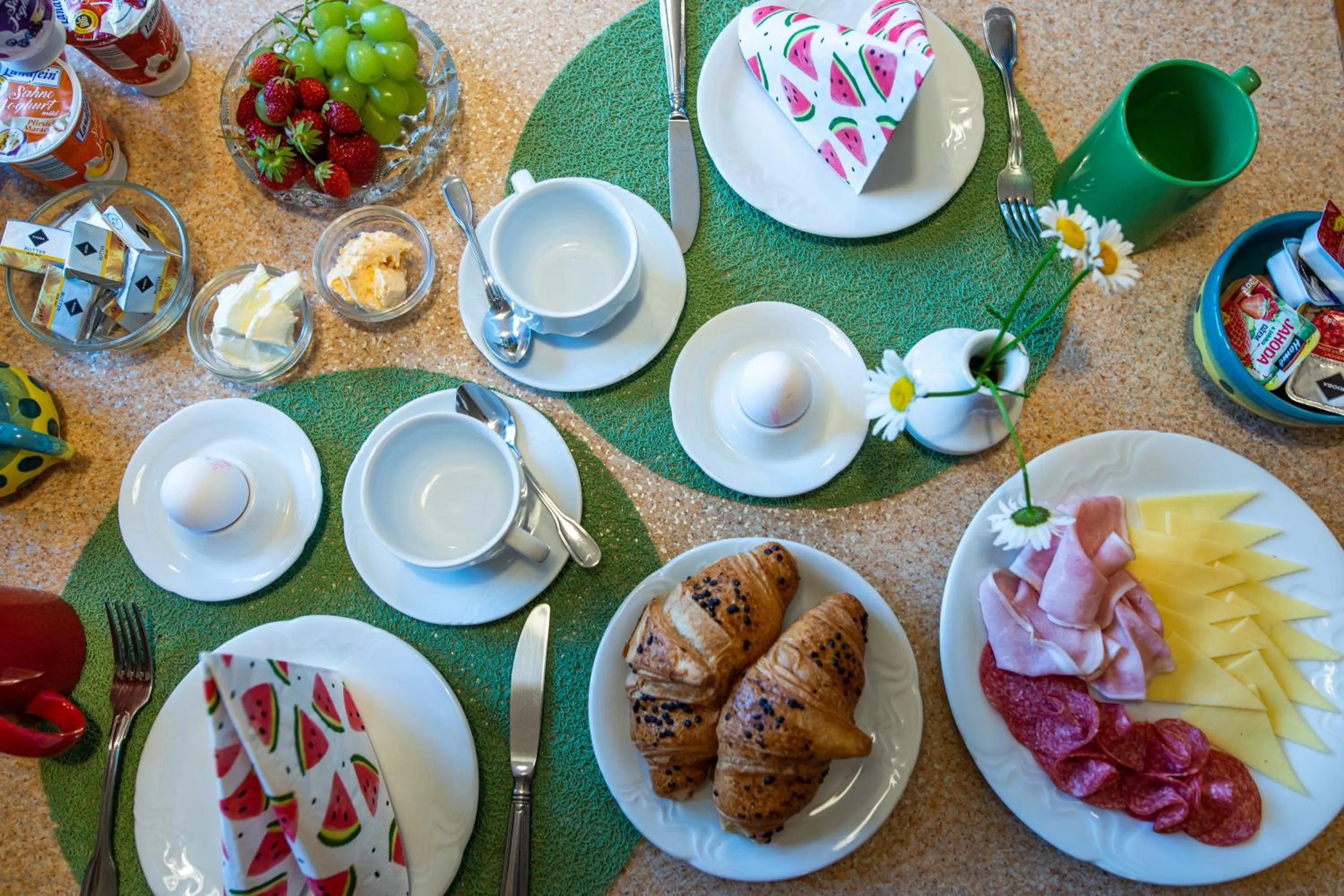 Buffet breakfast in Penzion Mašek