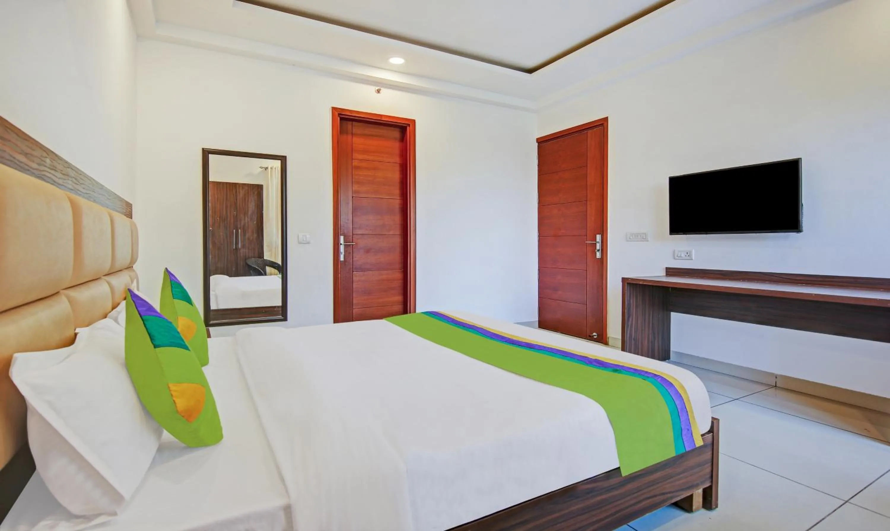 Bedroom, Bed in Treebo Aviraj Inn