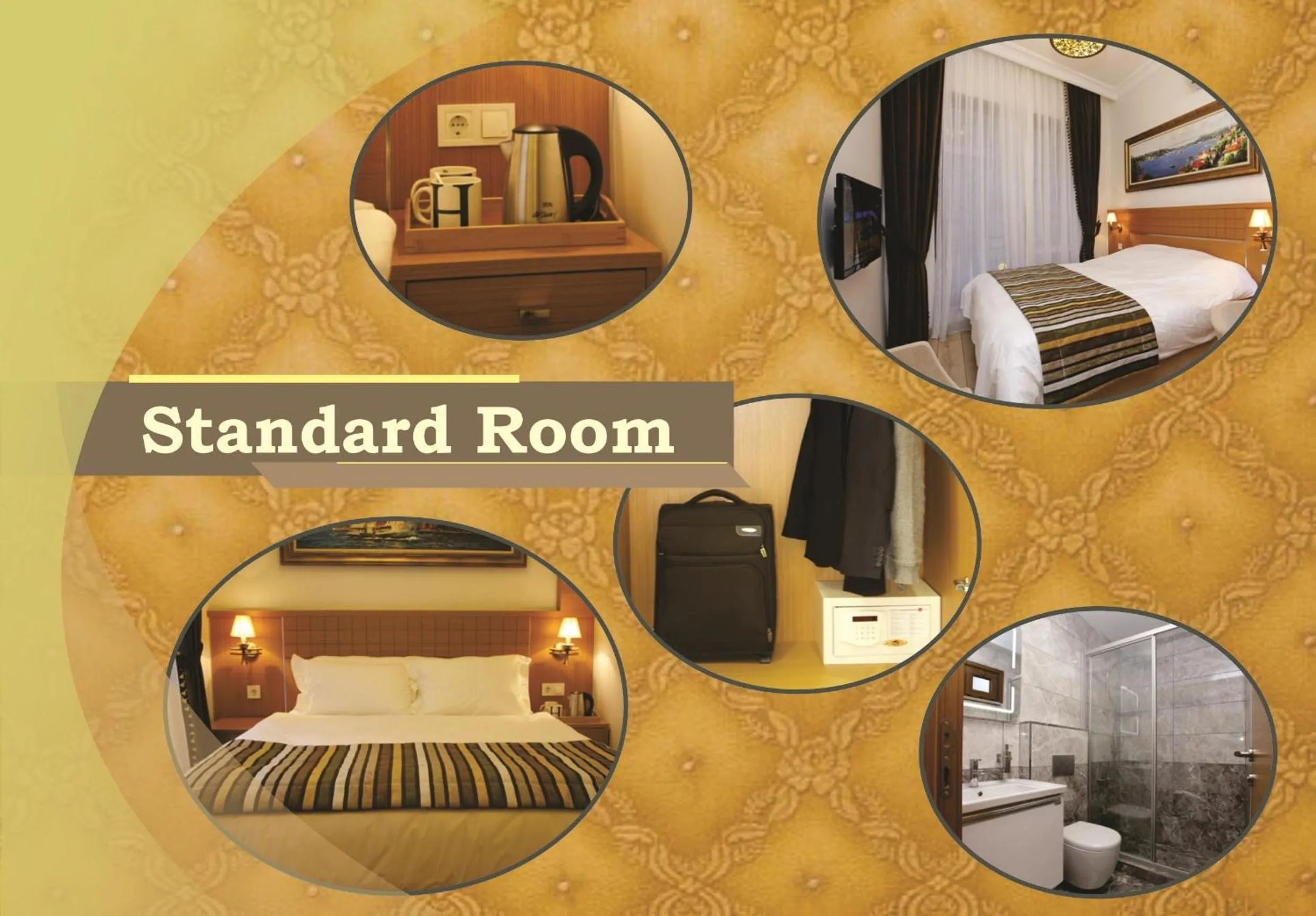 Photo of the whole room, Bed in Art Nouveau Galata