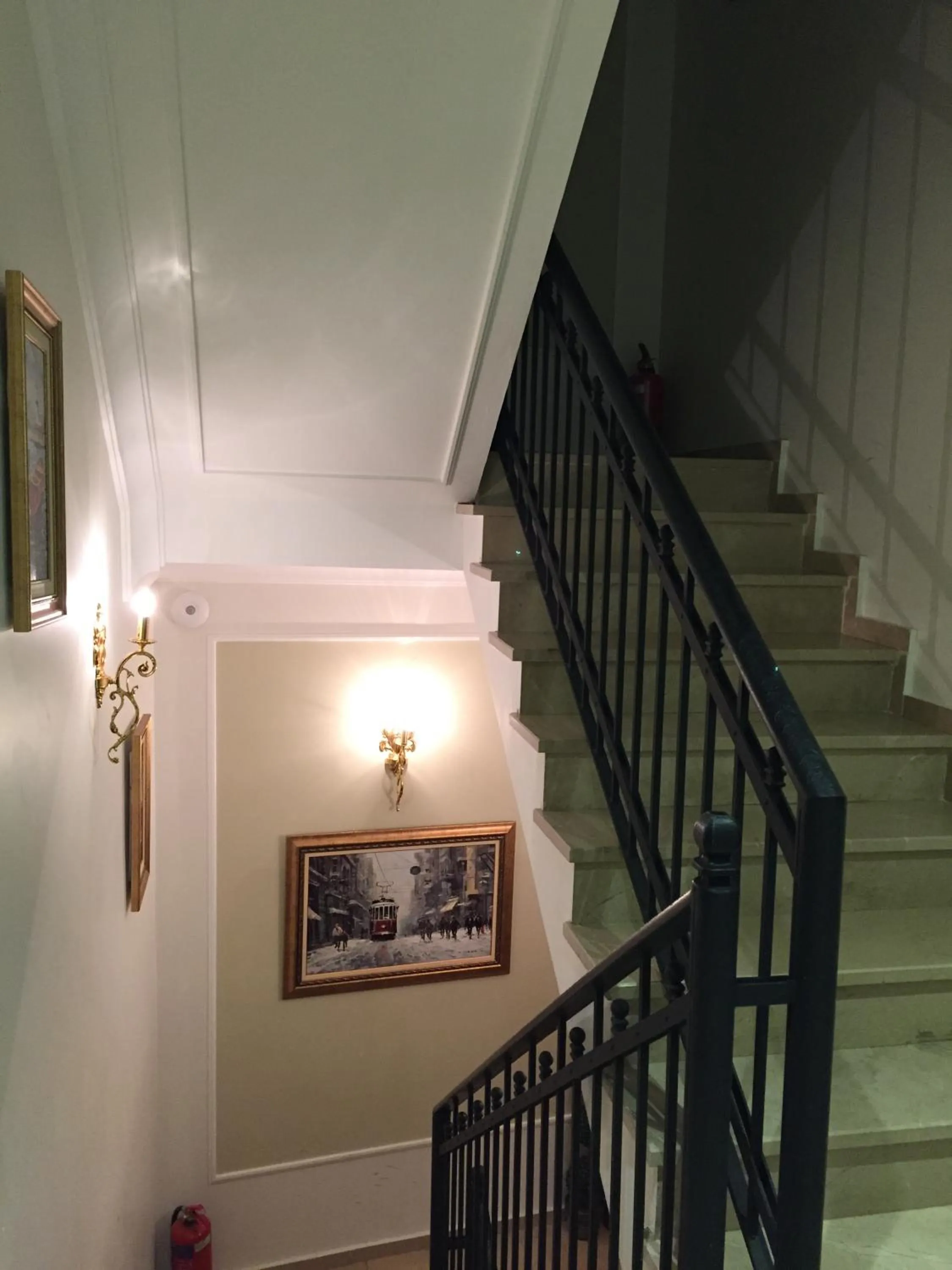 Decorative detail in Art Nouveau Galata