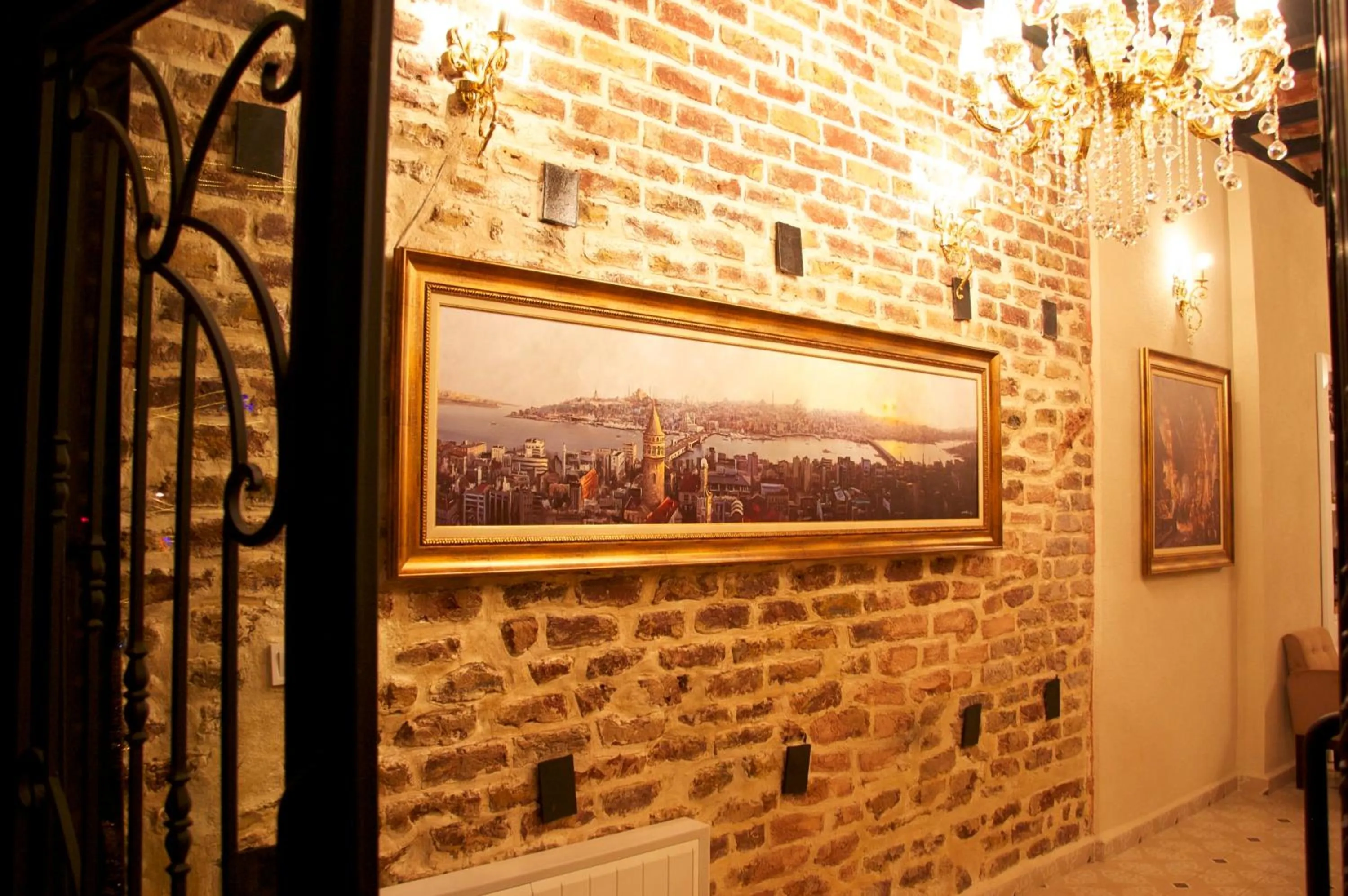 Decorative detail in Art Nouveau Galata