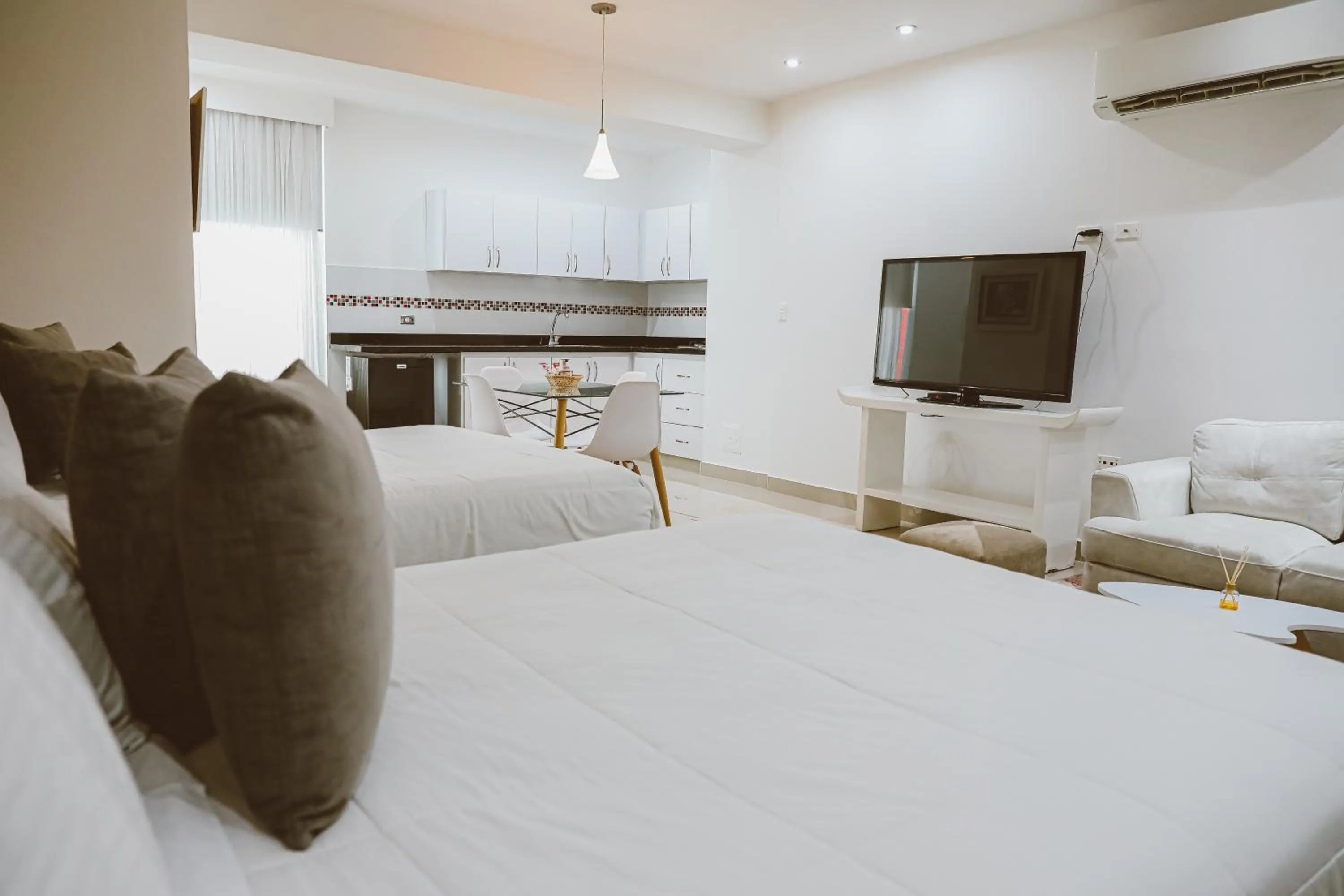 Bed in Hotel Súper Estrellas