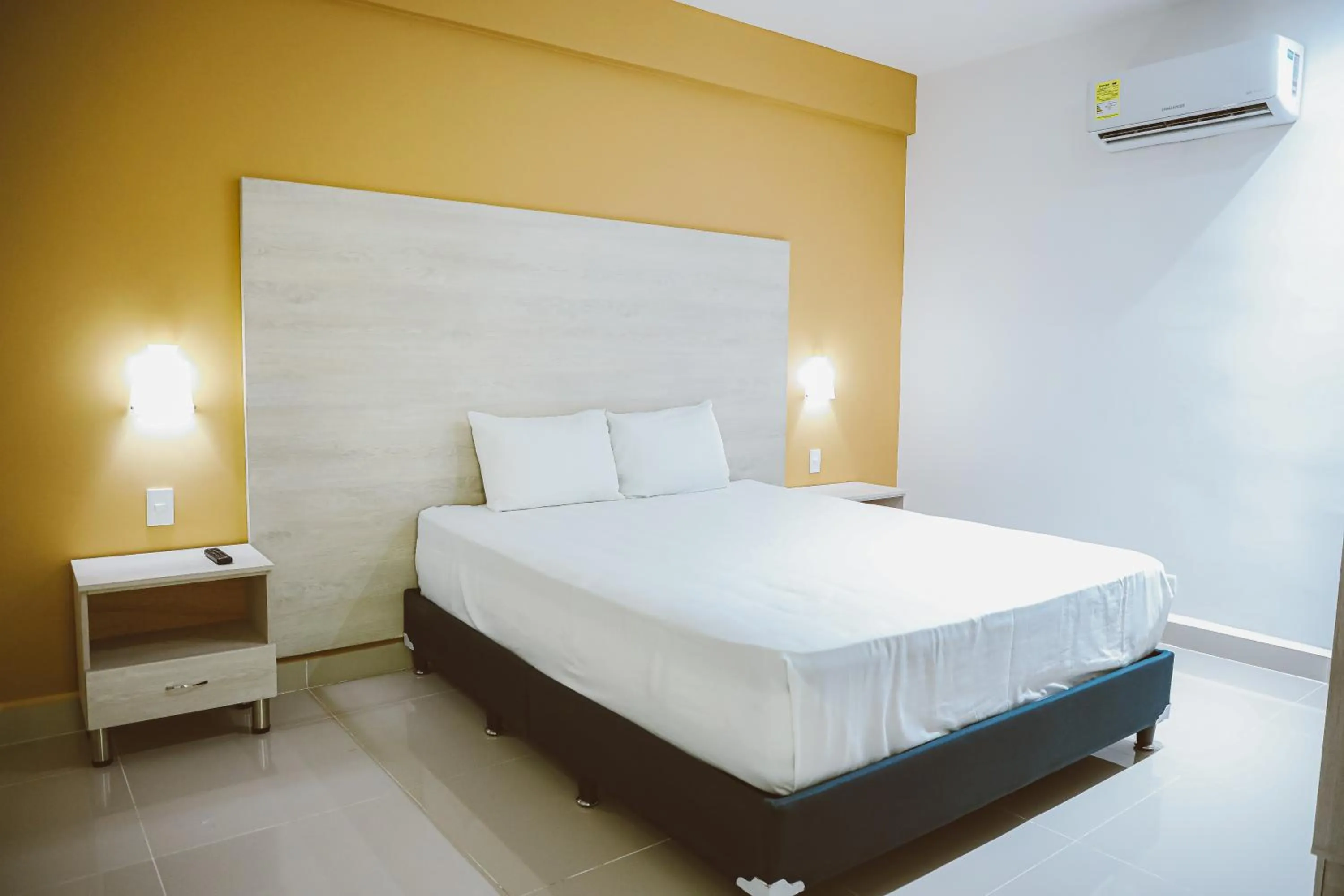 Bed in Hotel Súper Estrellas