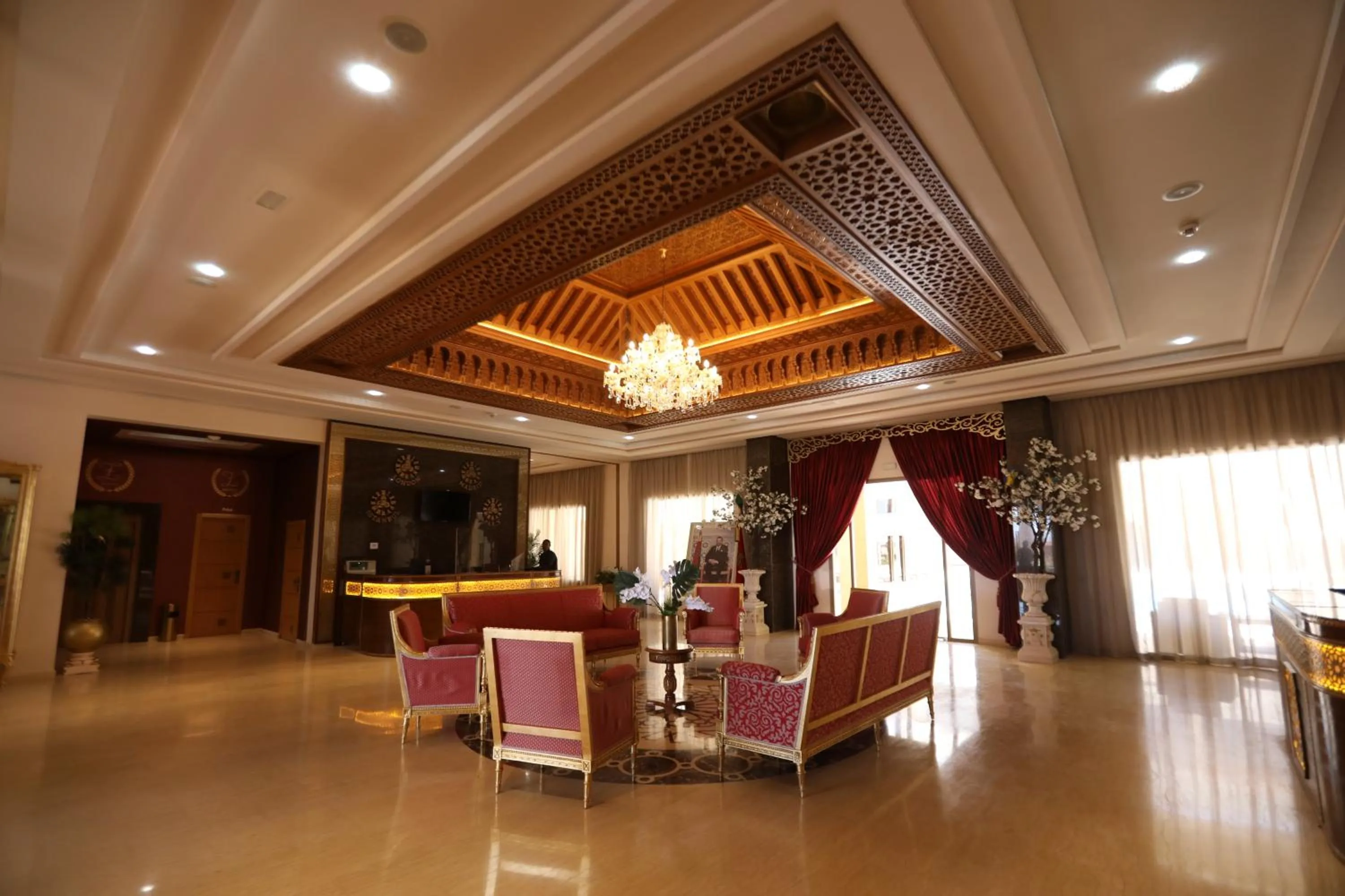 Lobby or reception in Z Hotel Meknes
