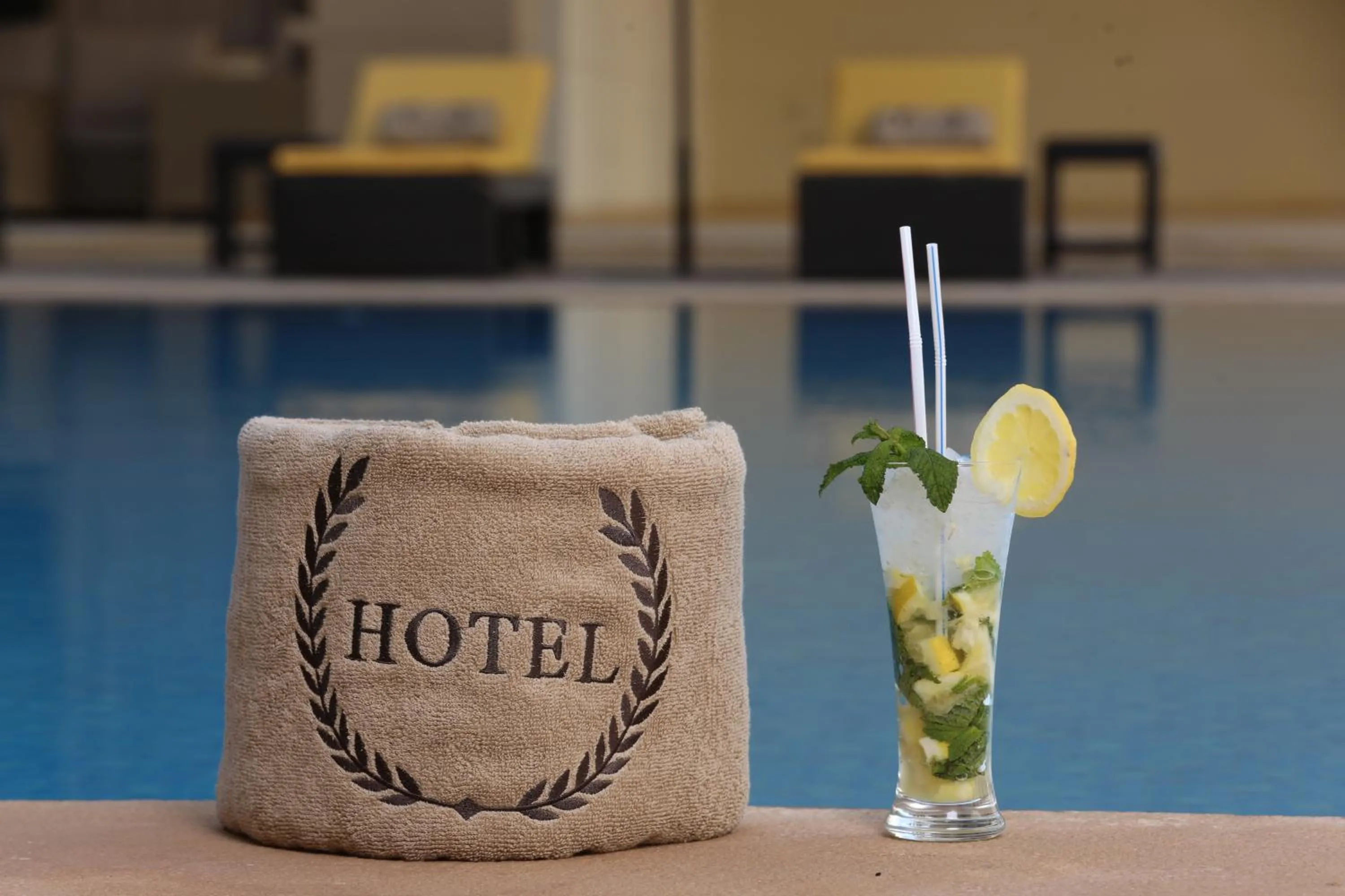 Swimming pool in Z Hotel Meknes