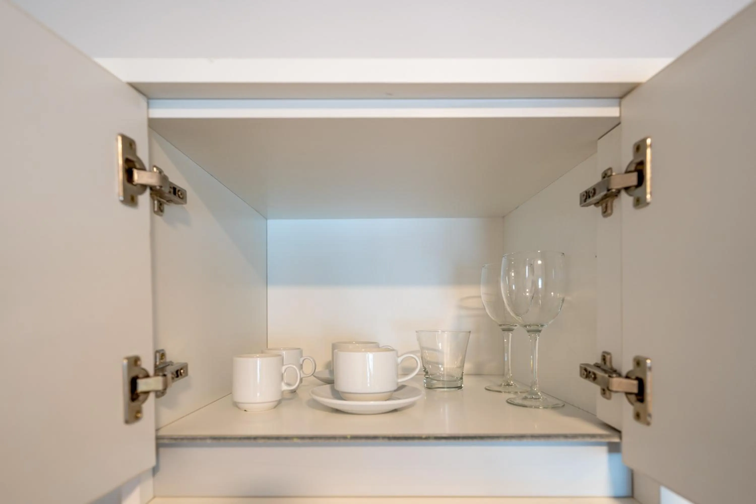 Kitchen or kitchenette in Cilene del Fuego Suites & Spa