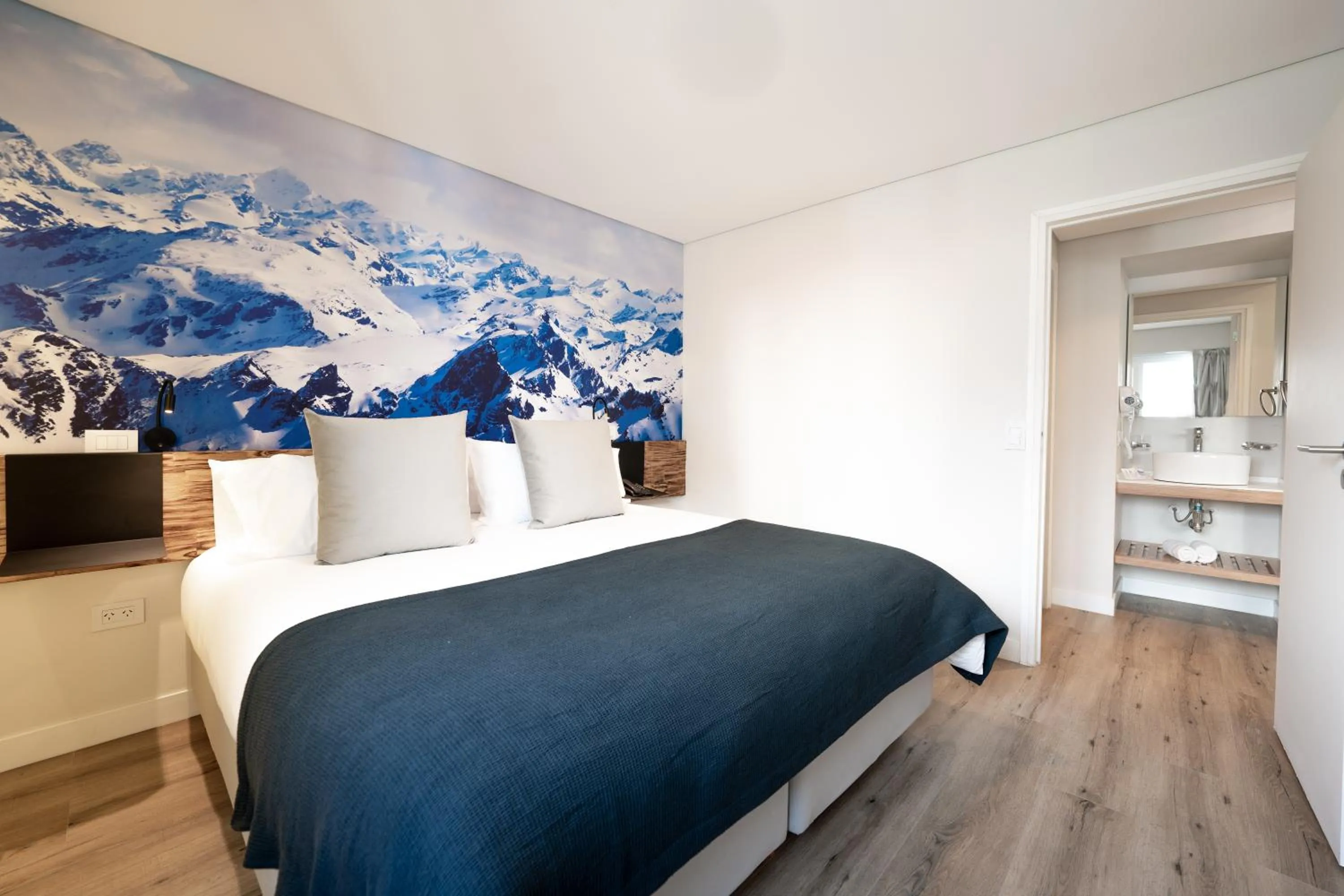 Bed in Cilene del Fuego Suites & Spa