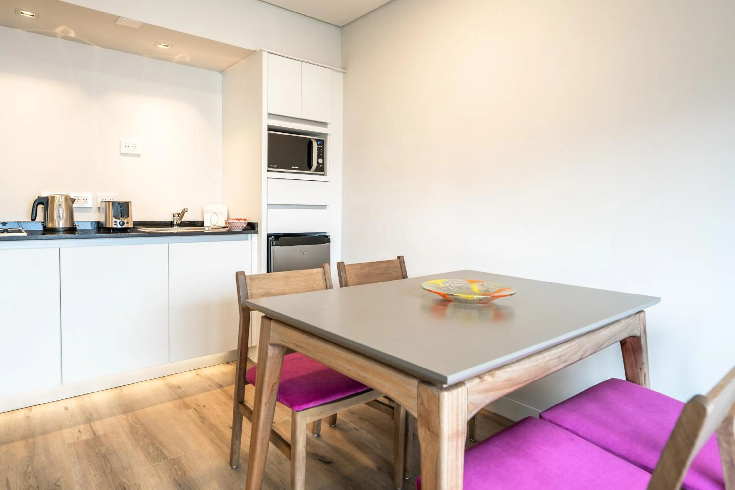 Kitchen or kitchenette in Cilene del Fuego Suites & Spa