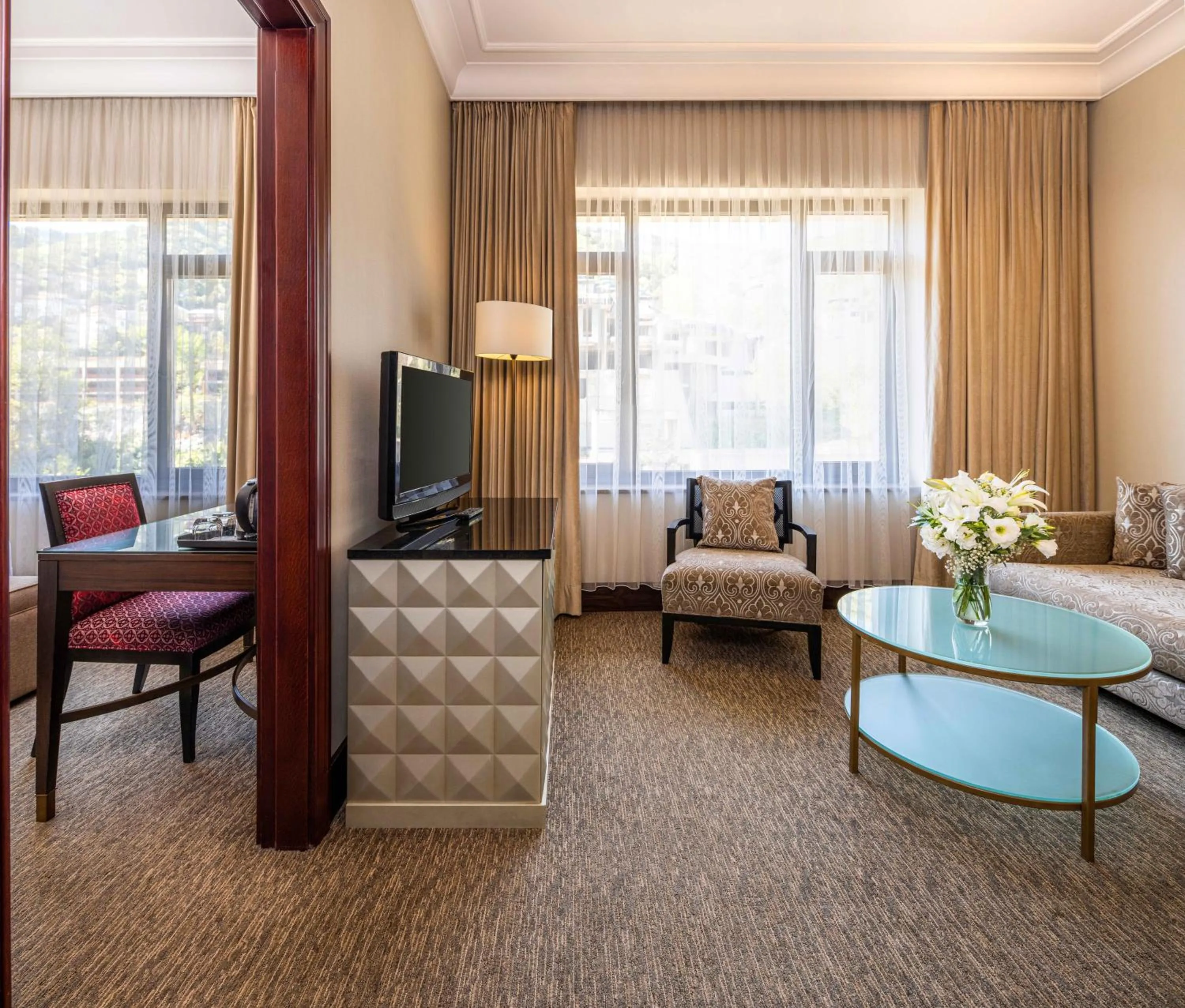 TV and multimedia in Hotel Çelik Palas Convention Center & Thermal SPA