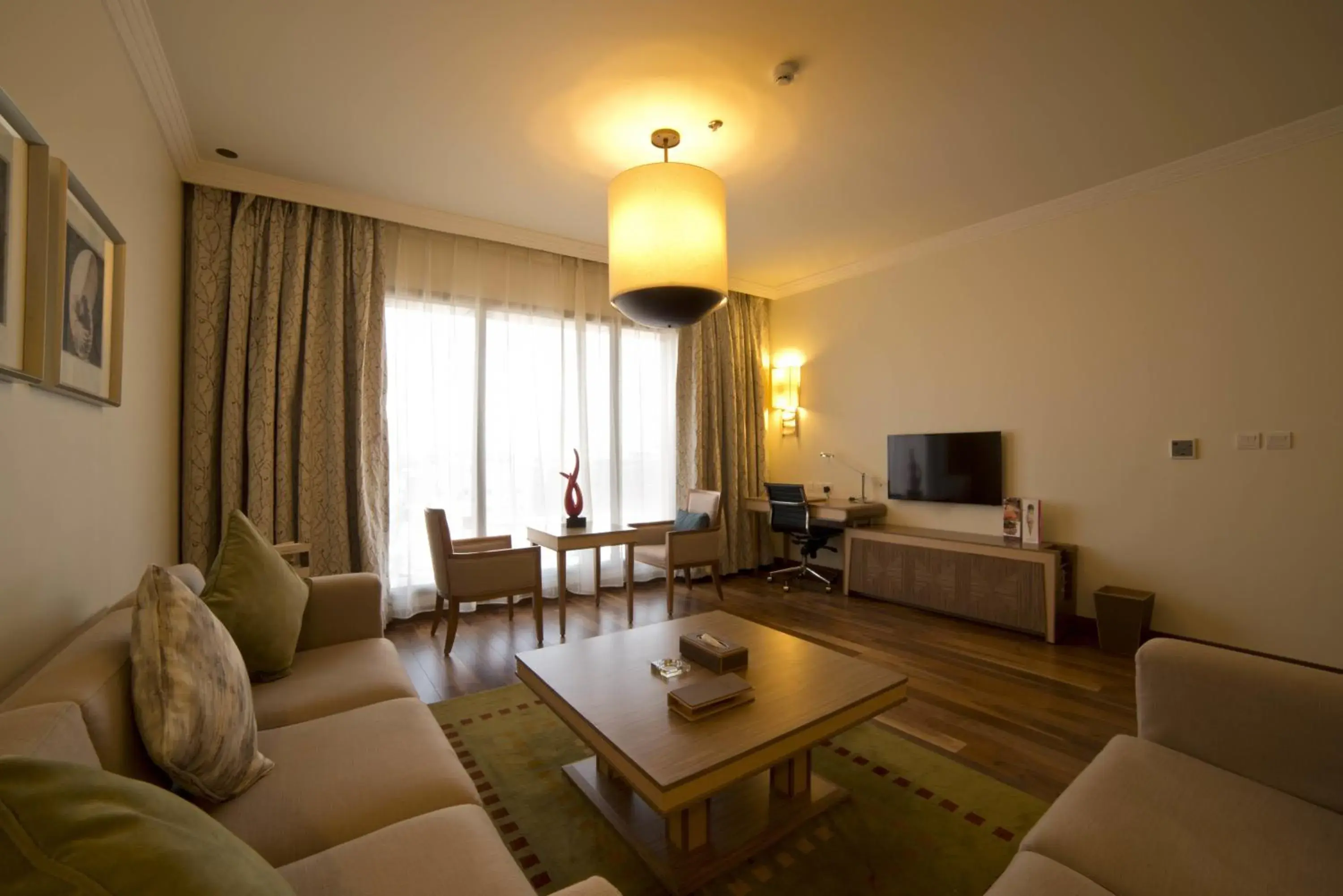 Two Bedroom Apartment with One King and Two Single Beds in Golden Tulip Dammam Corniche Hotel Two Bedroom Apartment with One King and Two Single Beds in Golden Tulip Dammam Corniche Hotel