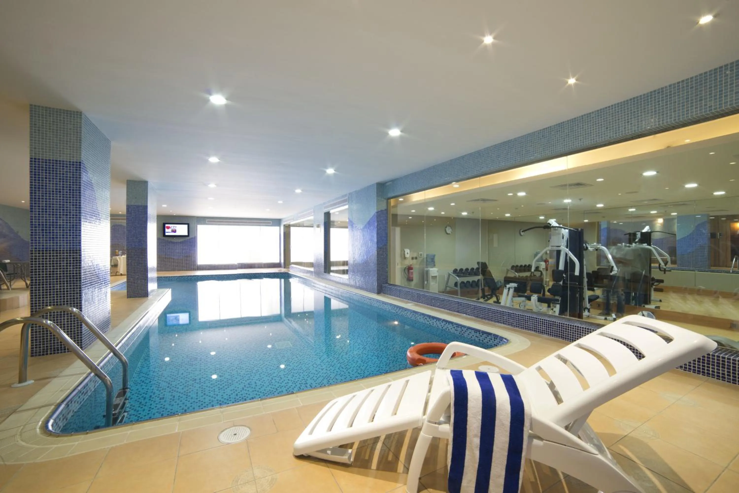 Pool view in Golden Tulip Dammam Corniche Hotel