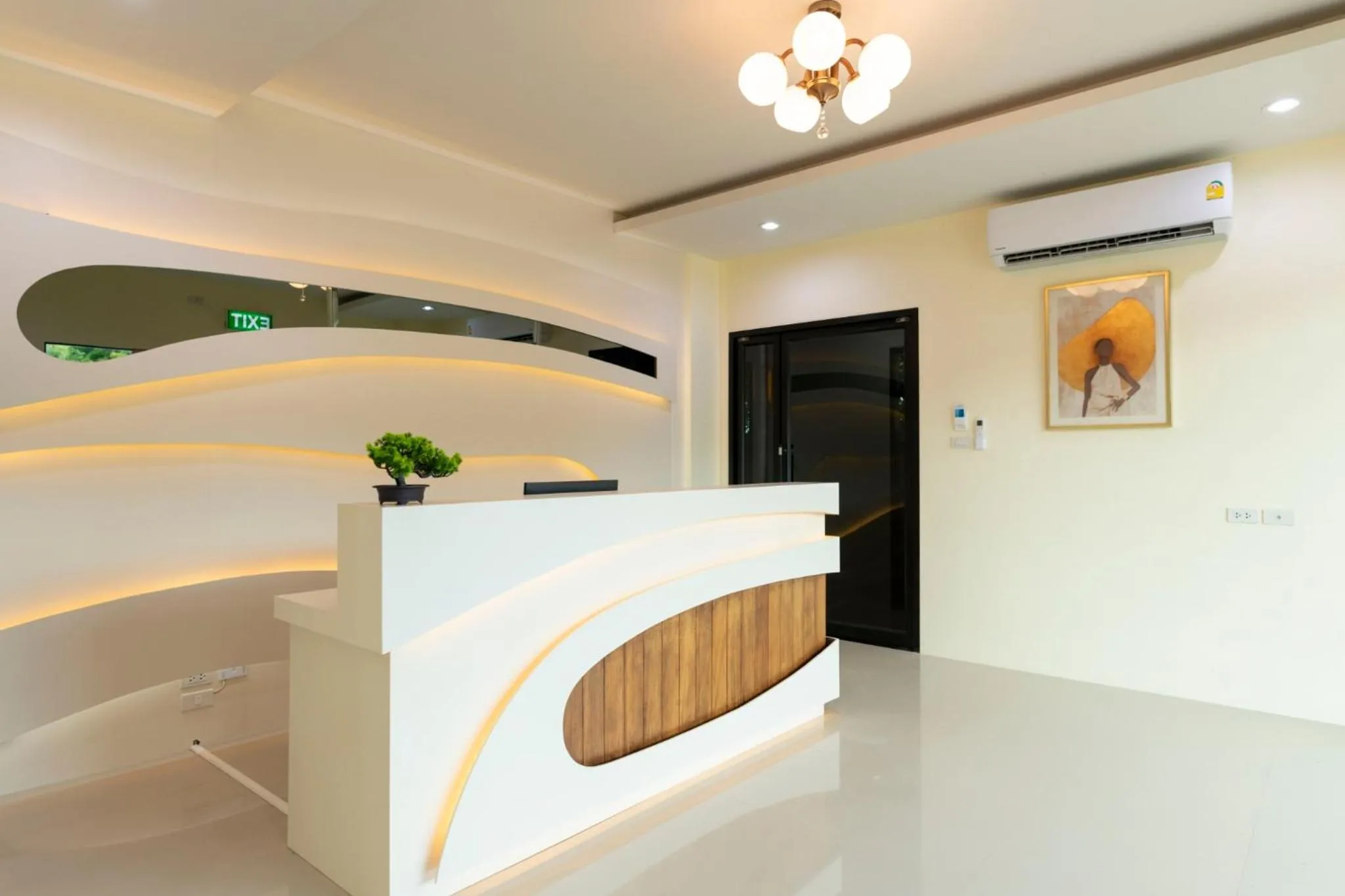 Lobby or reception in Thip Thip Hotel