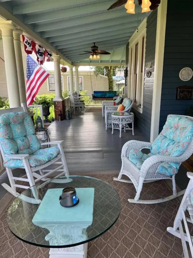 Seating area in Hoyt House Luxury Bed & Breakfast