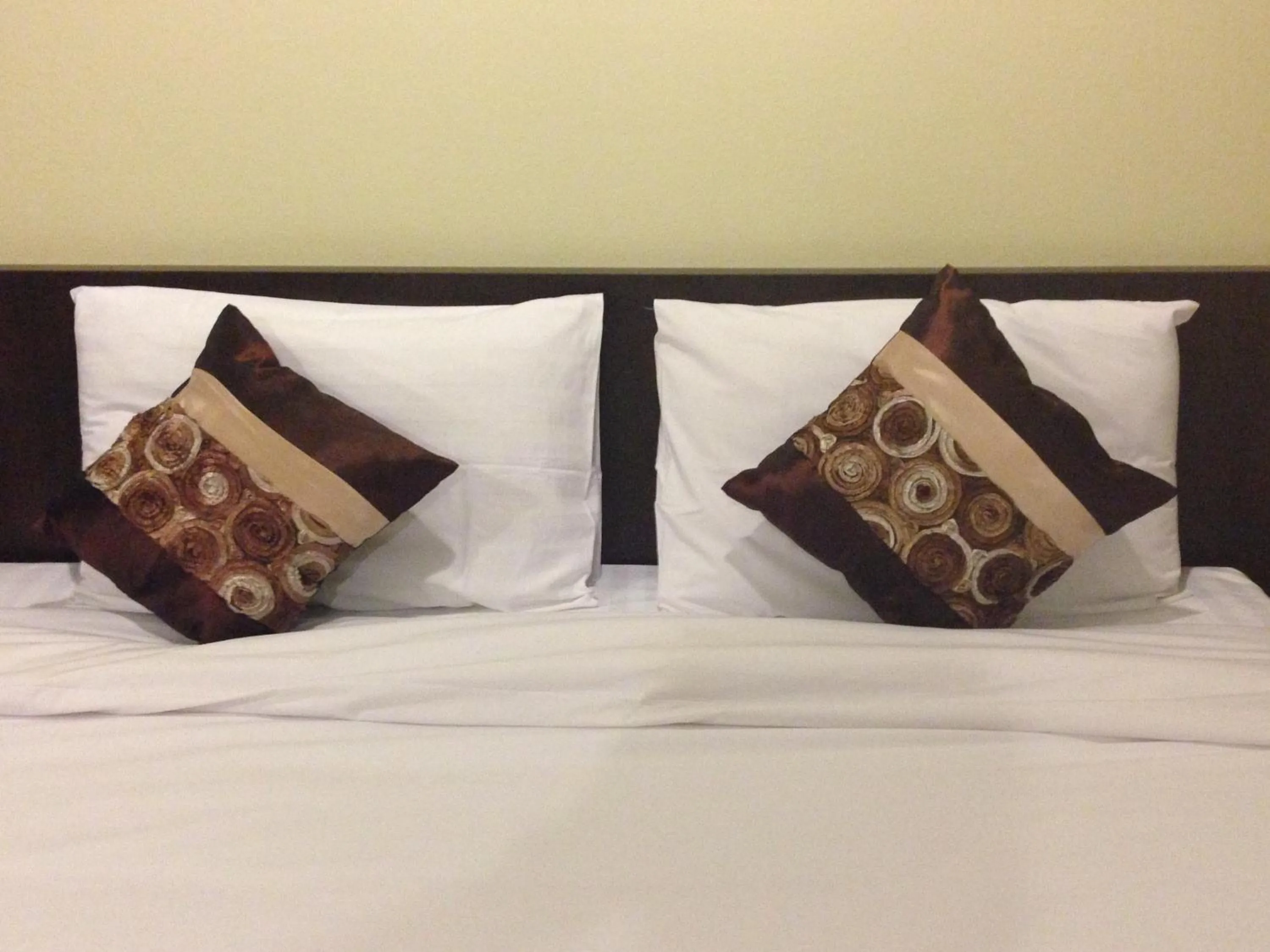 Bed in Chiangrai Green Park Resort