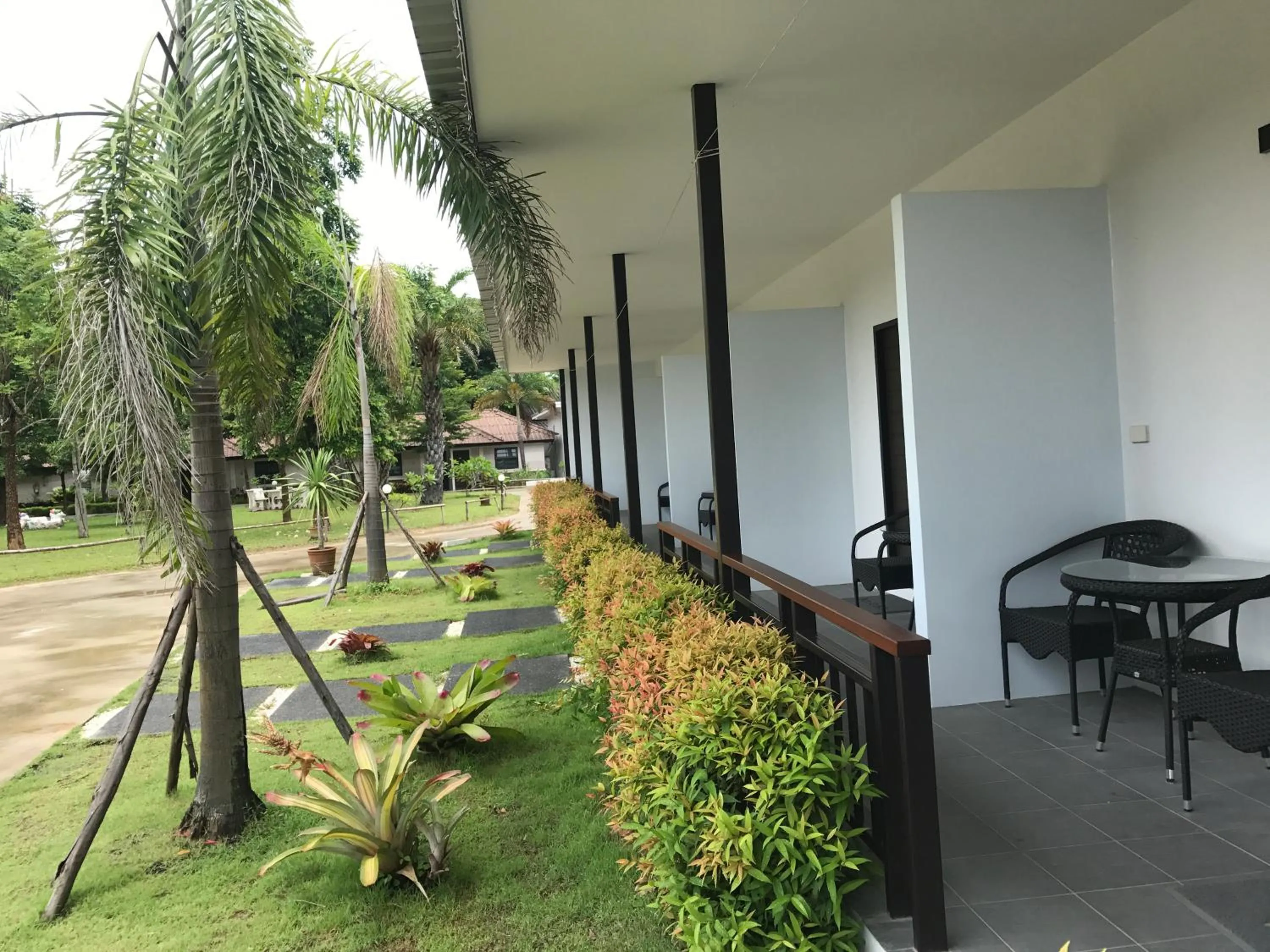 Balcony/Terrace in Chiangrai Green Park Resort