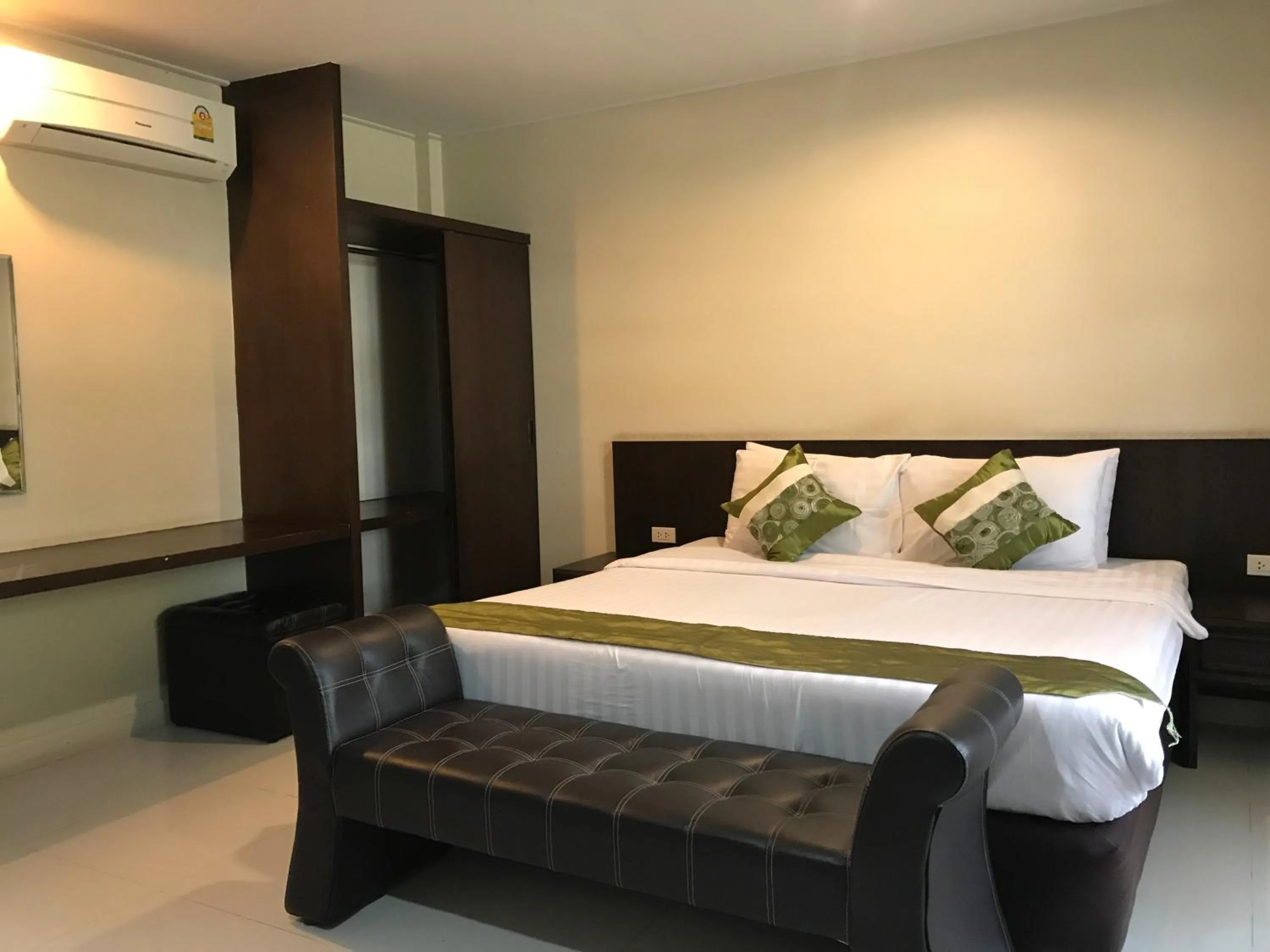 Bedroom, Bed in Chiangrai Green Park Resort