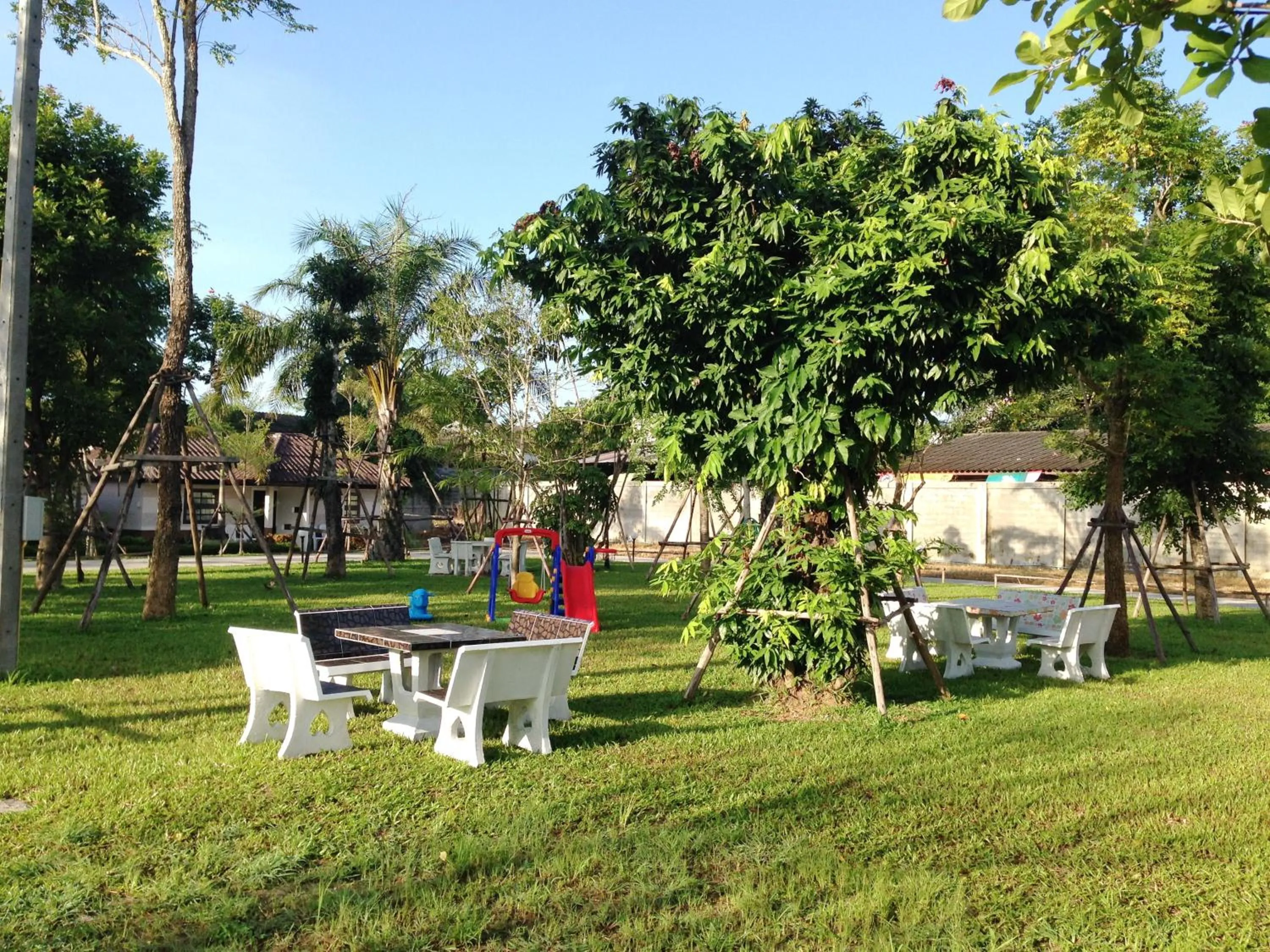 Garden in Chiangrai Green Park Resort