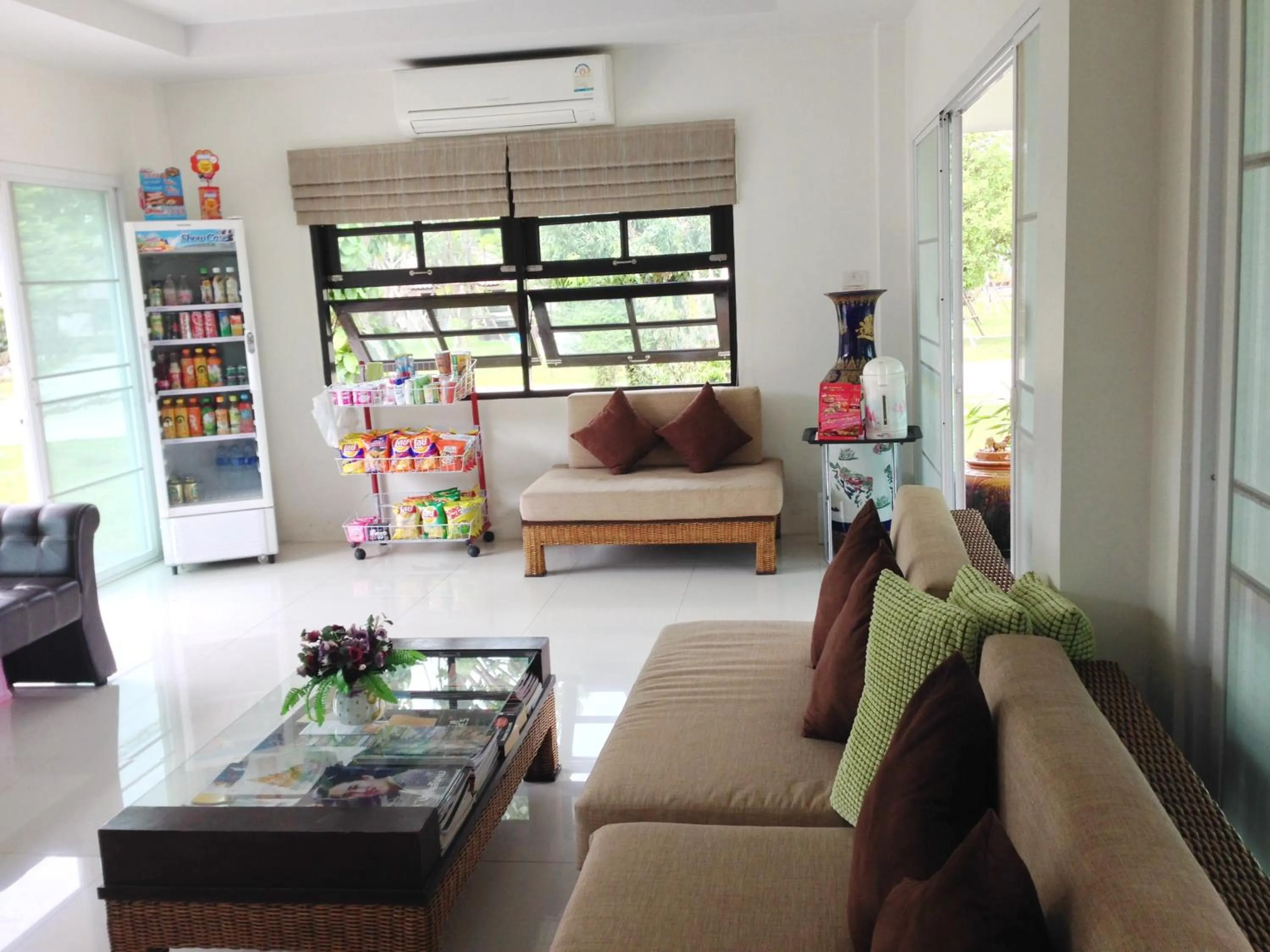 Communal lounge/ TV room in Chiangrai Green Park Resort