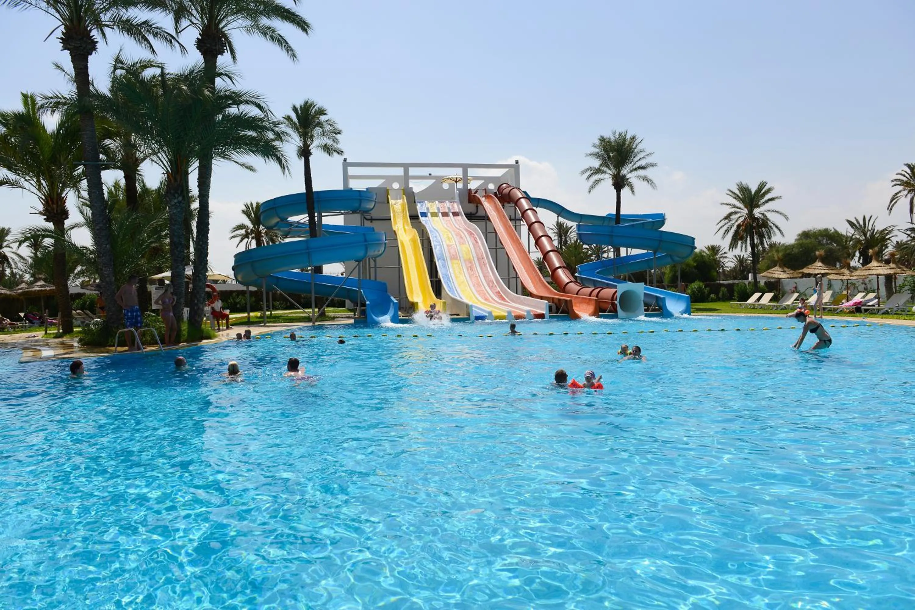 Aqua park in One Resort Jockey Monastir
