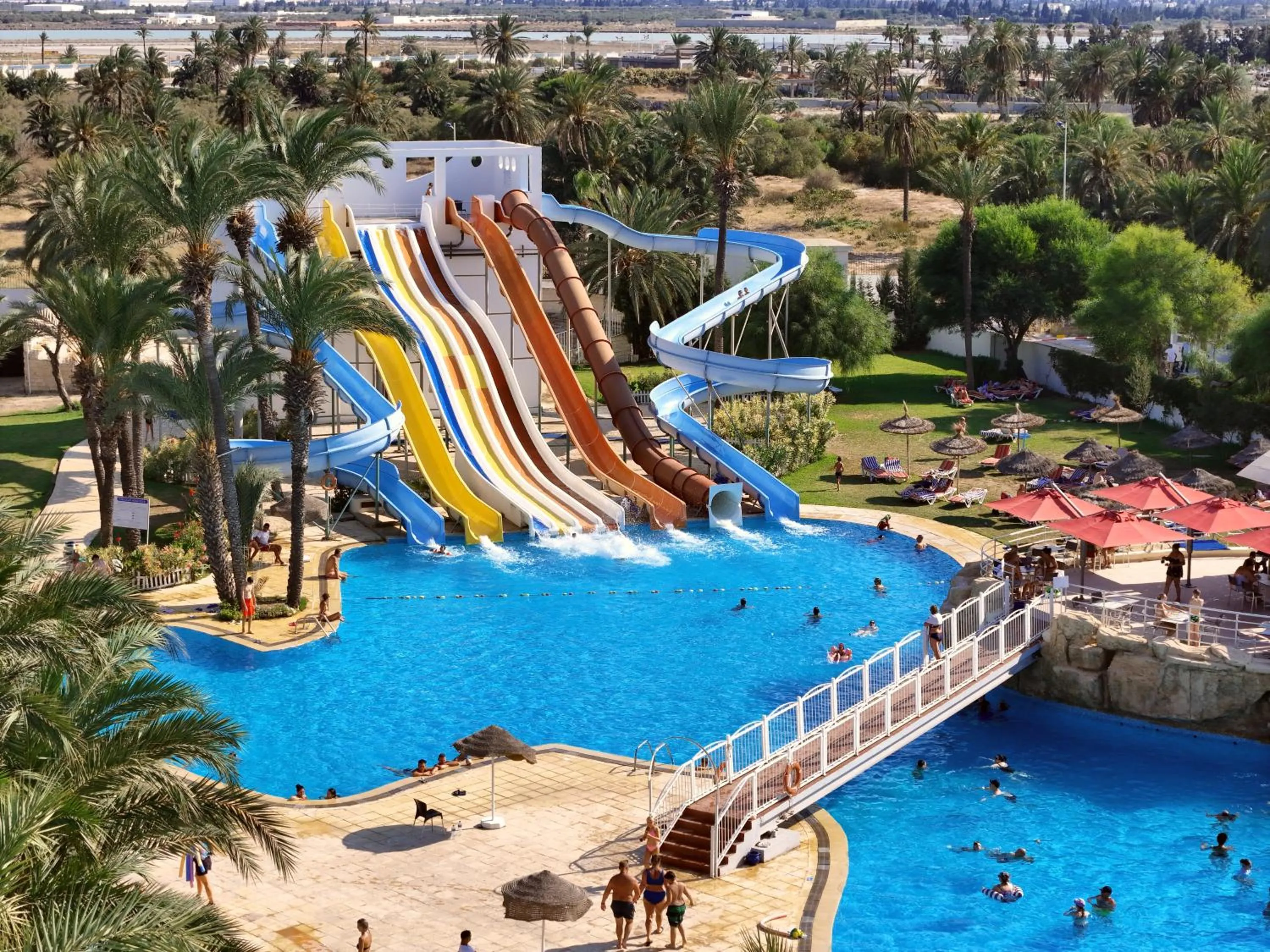 Aqua park in One Resort Jockey Monastir