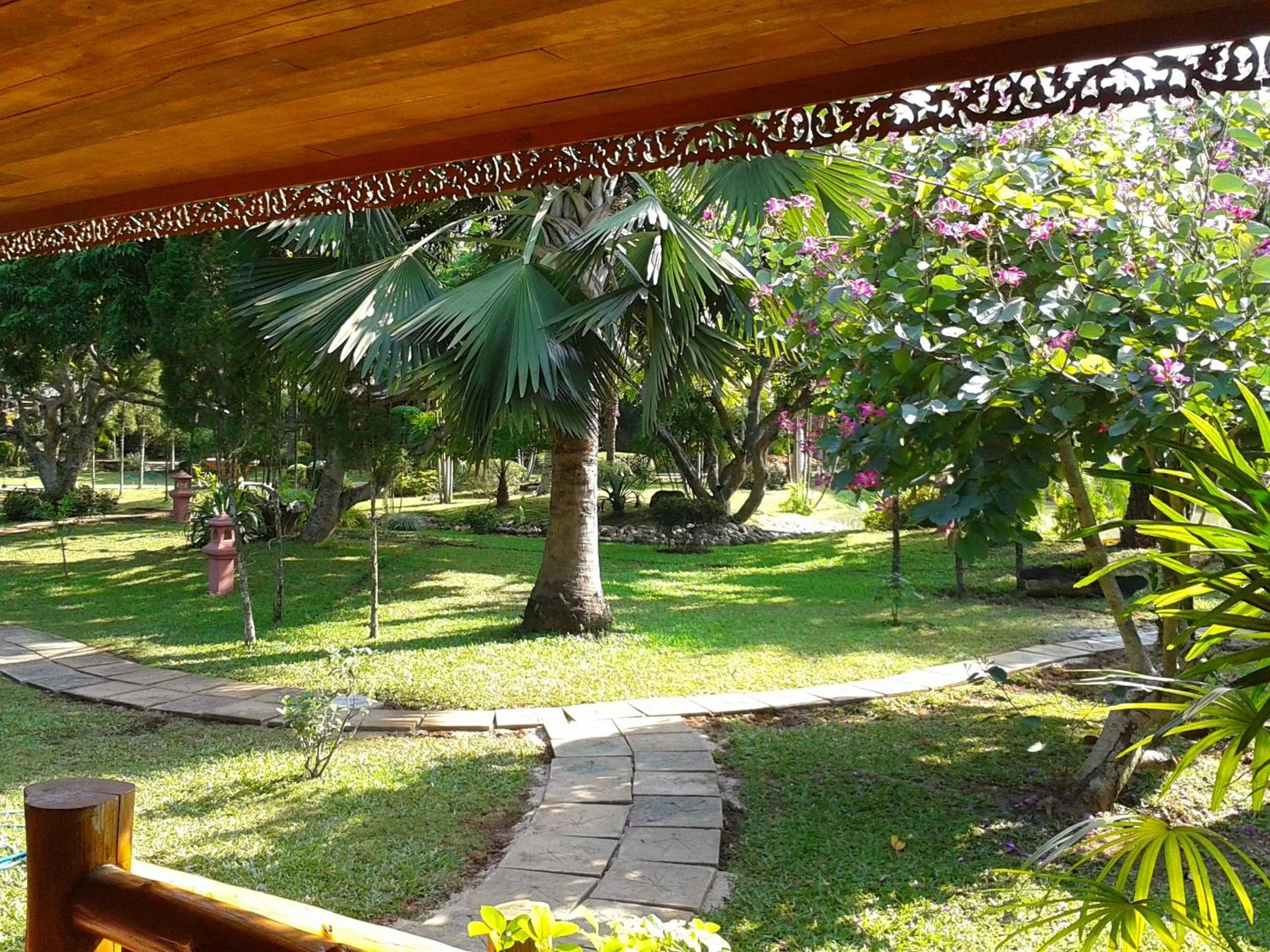 Garden in Huan Chiang Dao Resort