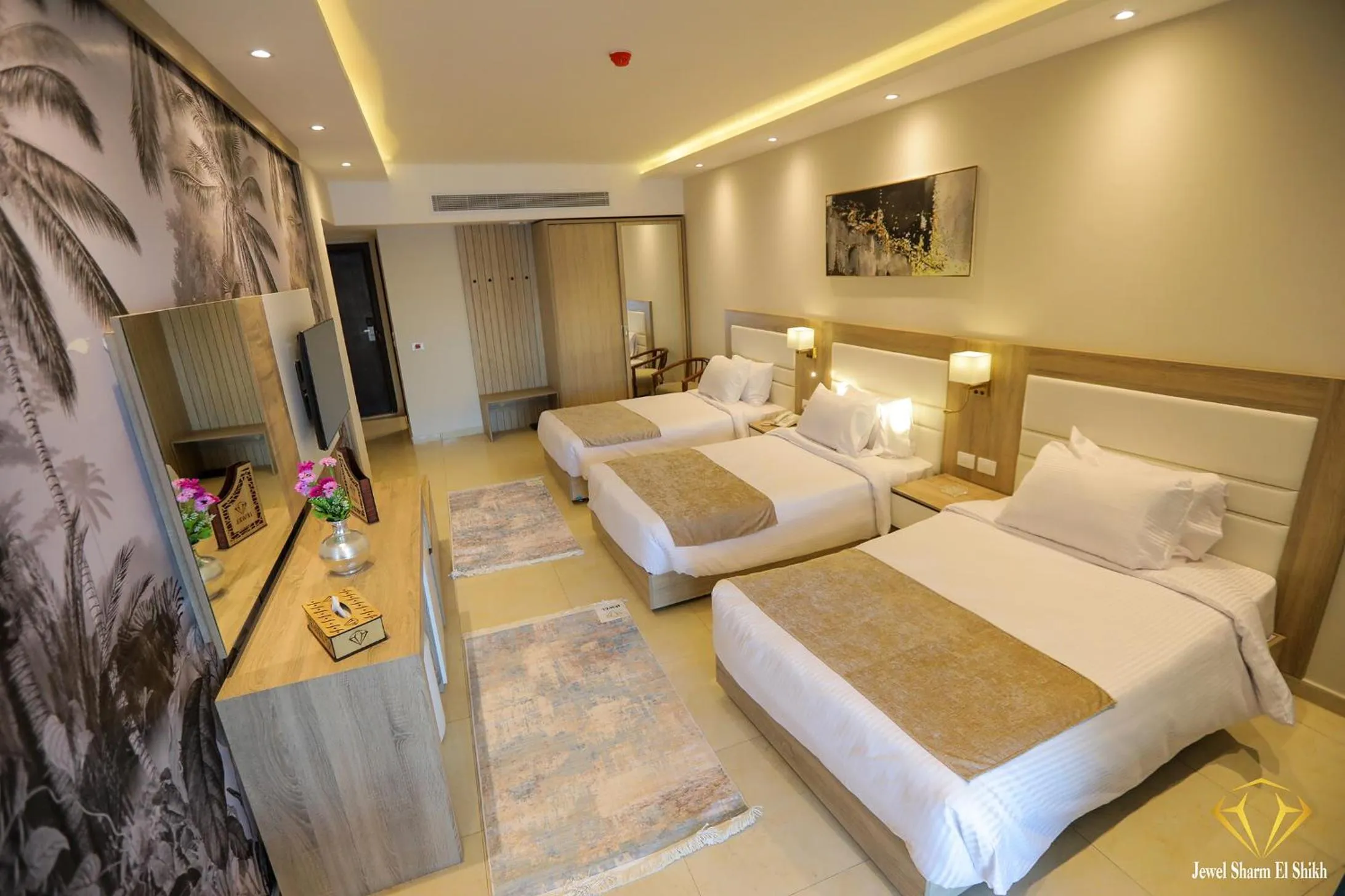 Bed in Jewel Sharm El Sheikh Hotel