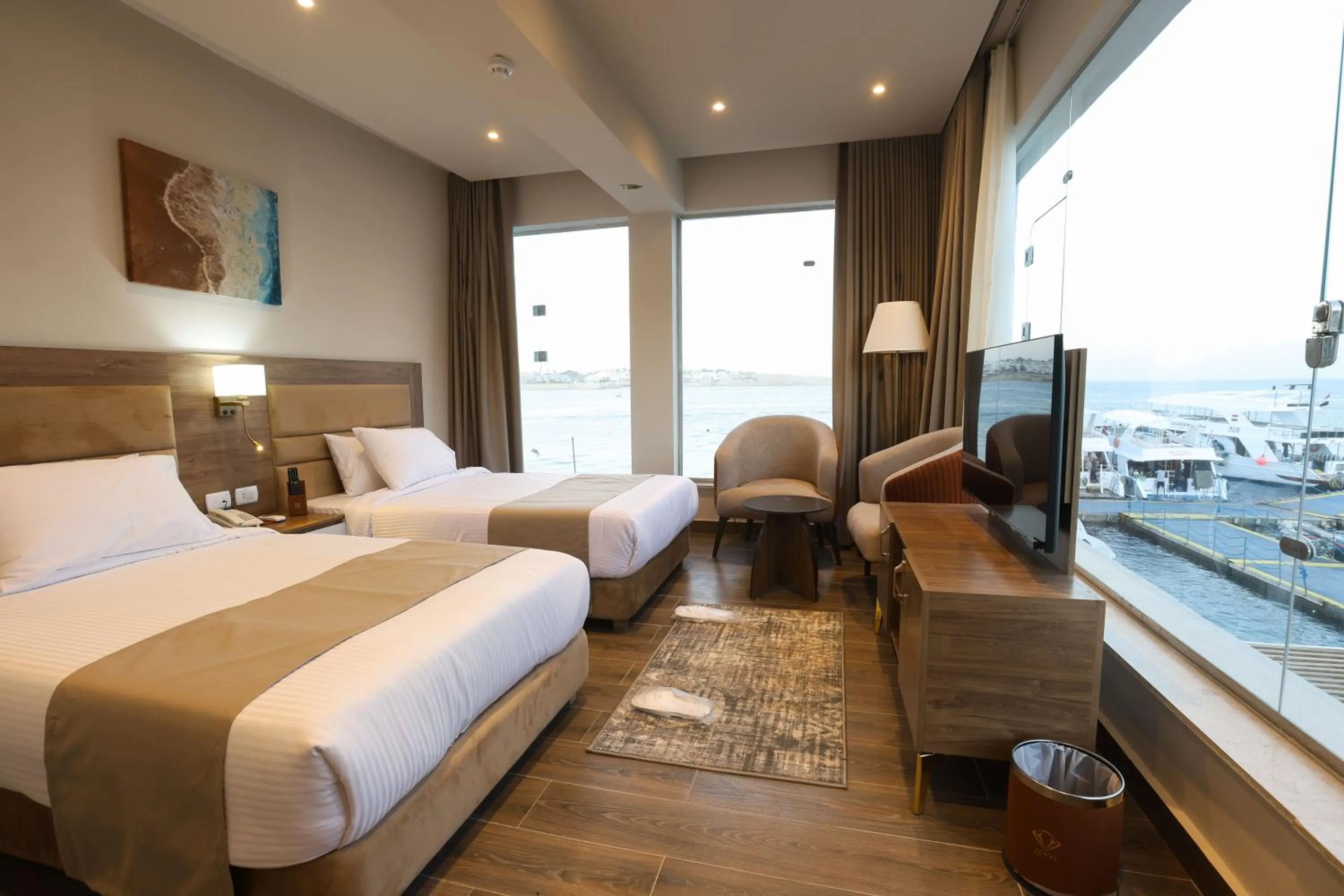 Bed in Jewel Sharm El Sheikh Hotel