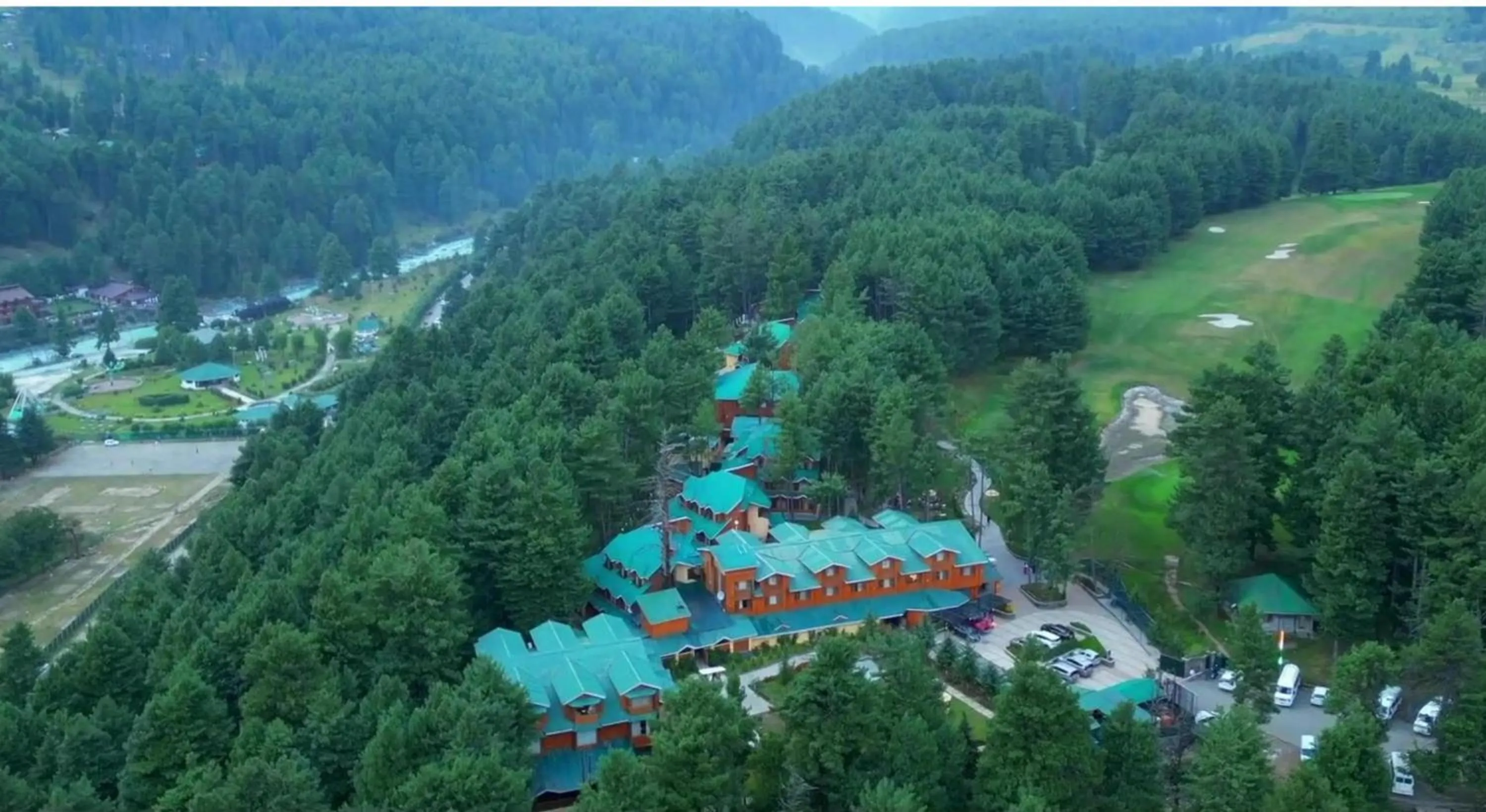 Property building in Radisson Golf Resort Pahalgam